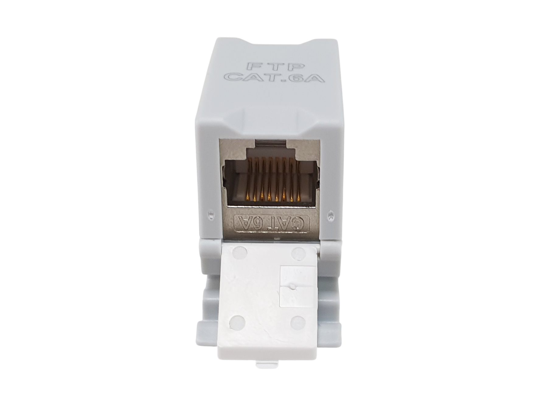 Equip Keystone-Koppler geschirmt Cat6A 1xRJ45 DIN gr