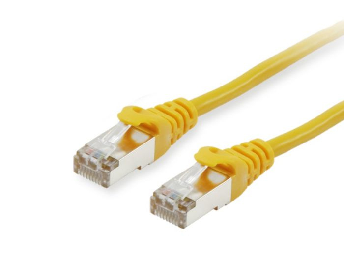Equip Patchkabel Cat6A S/FTP 2xRJ45 1.50m gelb LSZH Polybeutel