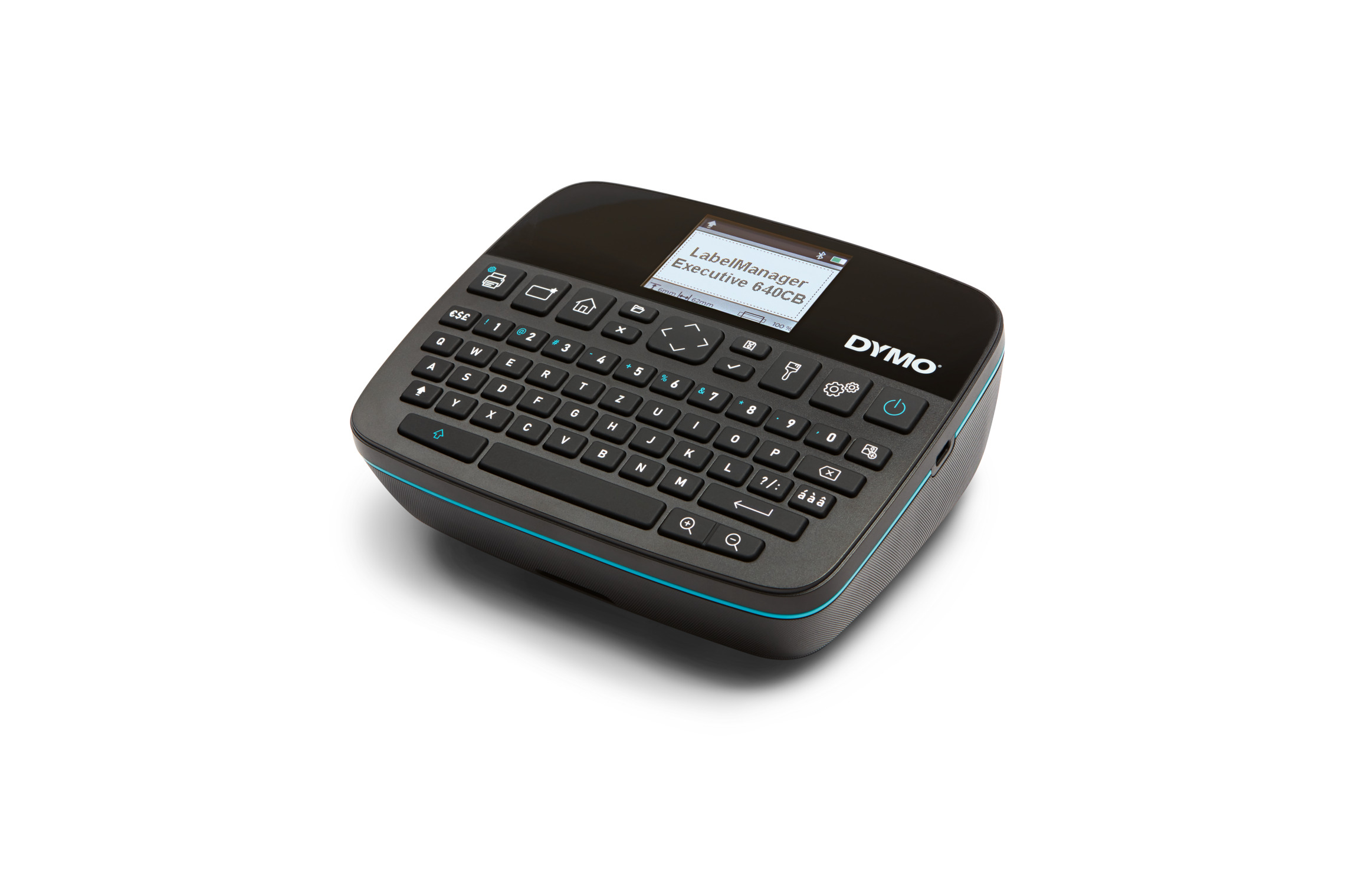 DYMO LabelManager 640CB 6/&shy;9/&shy;12/&shy;19/&shy;24mm D1-Bänder Qwertz