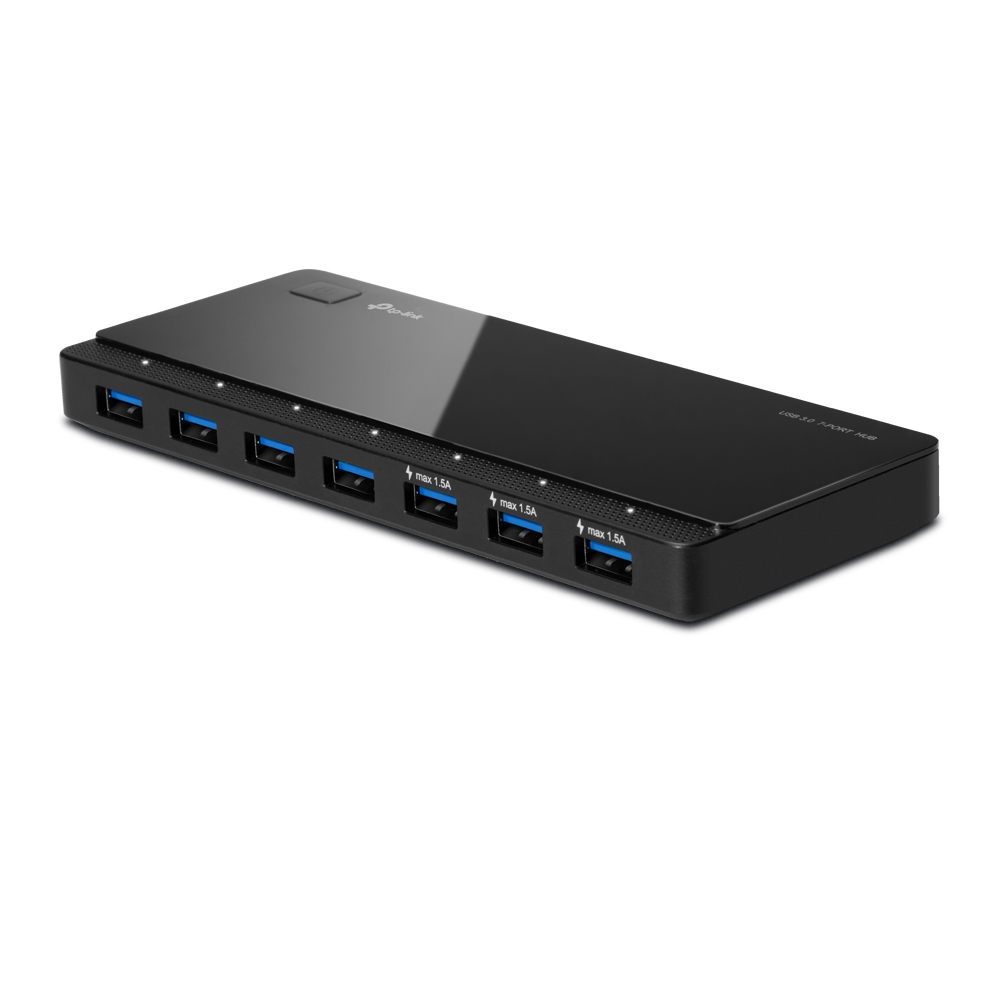 TP-Link USB-Hub 7x USB 3.0 UH700 (V5.0) mit NT 12v/&shy;2,5A