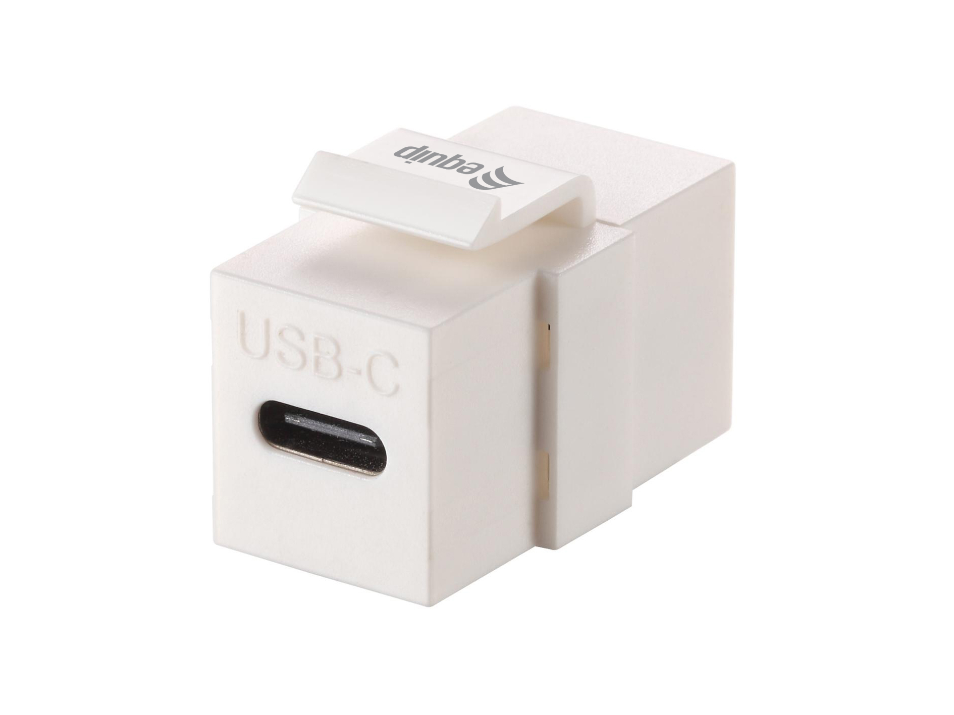 Equip Keystone-Koppler USB 3.2 Gen2 20Gbps 100W PD 4k60Hz ws