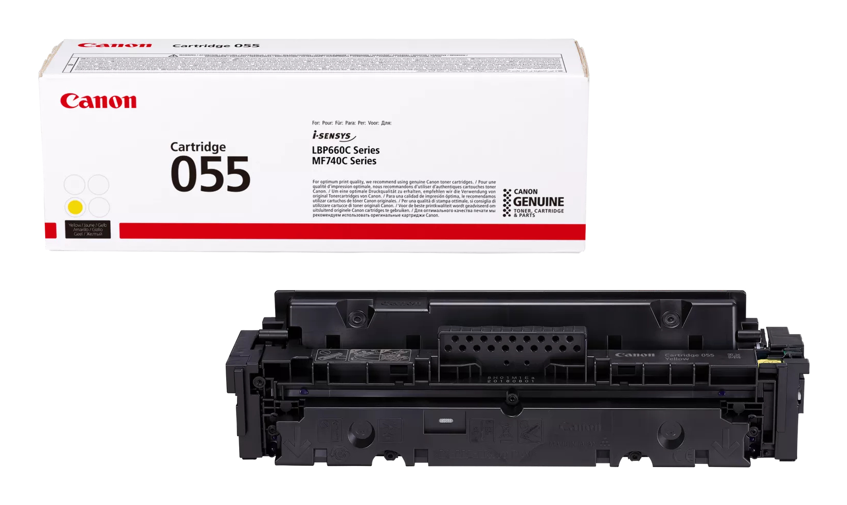 Toner Canon 055 Y yellow 2100 Seiten