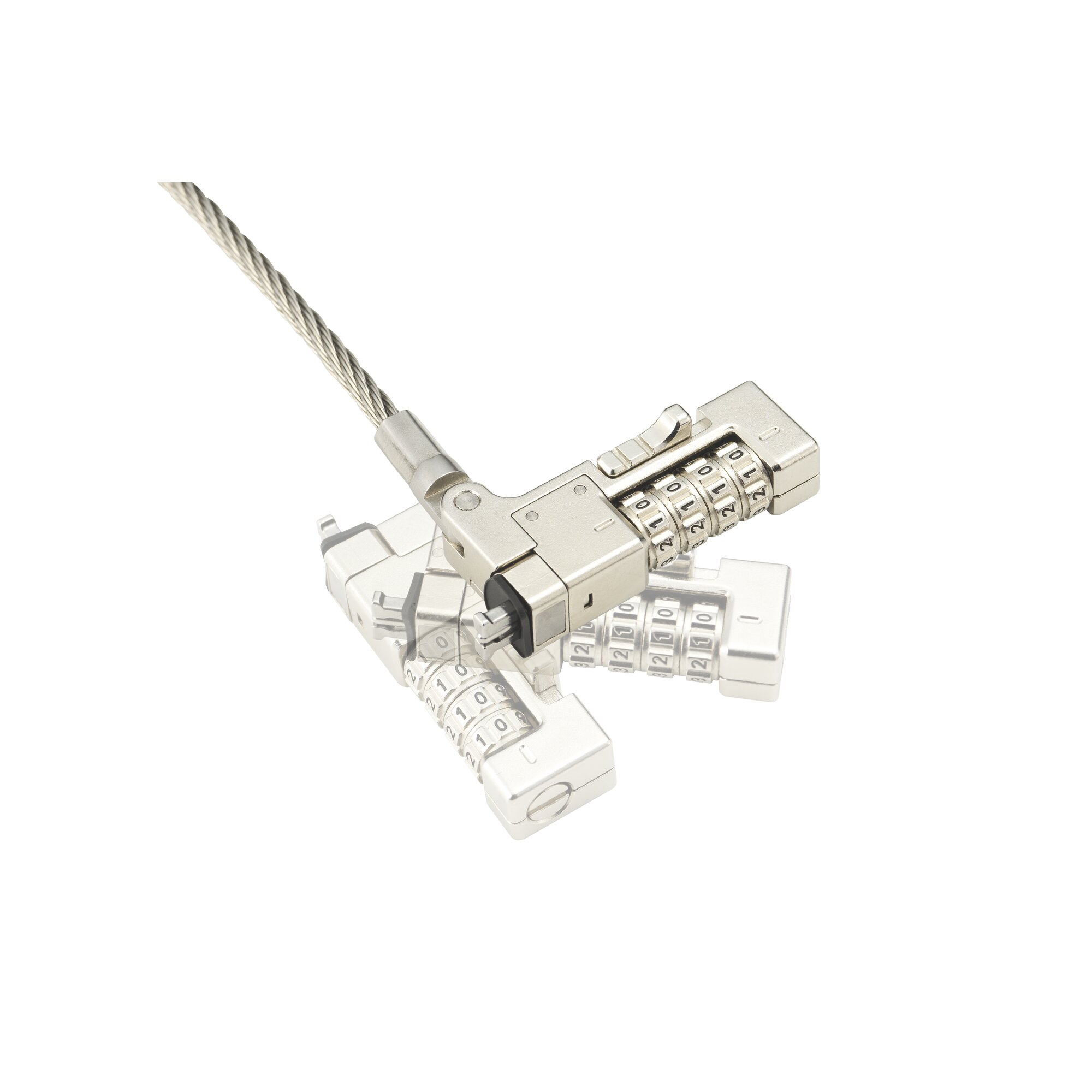 Kensington NanoSaver 2.0 EQ Slim Kombinationsschloss, zurück