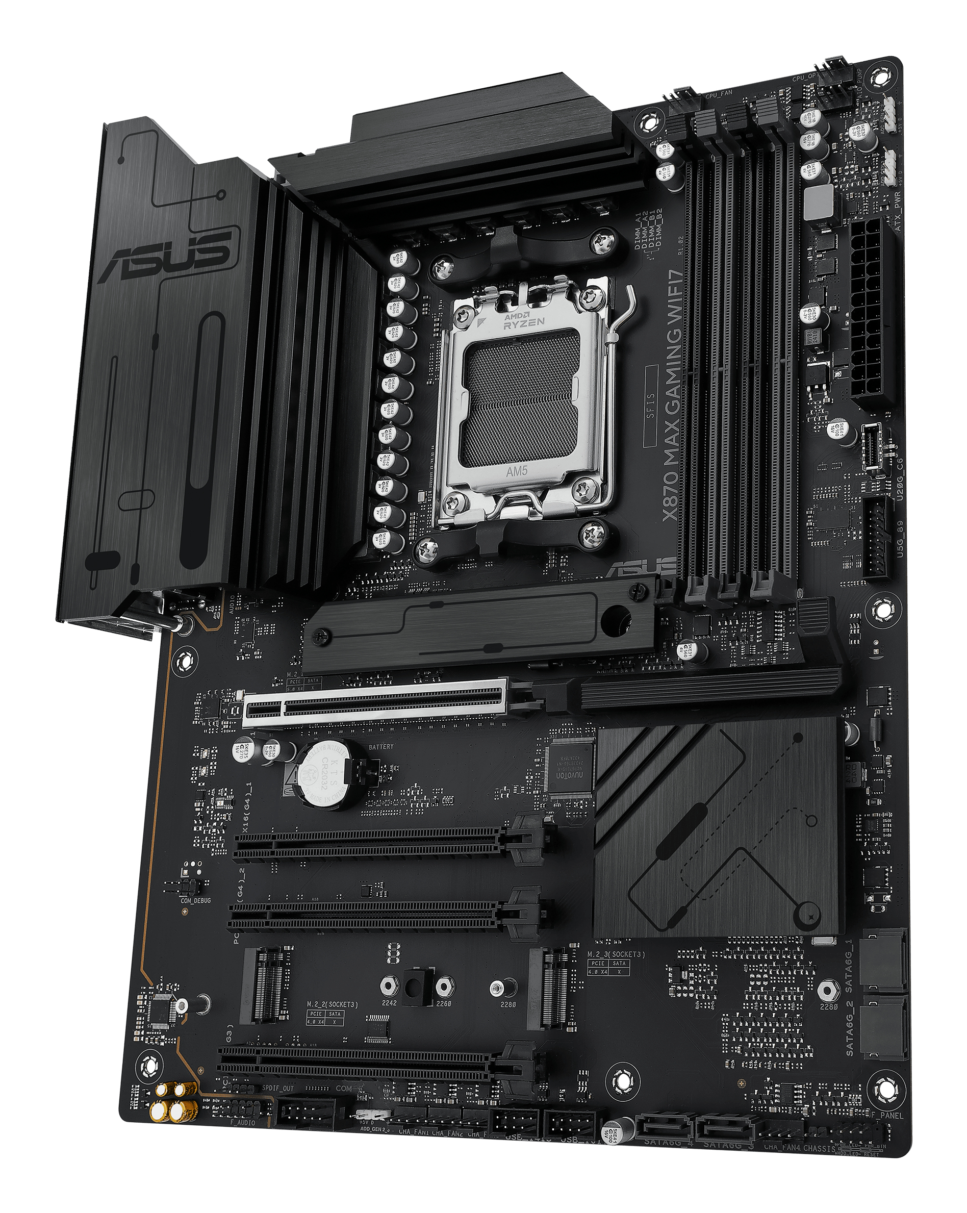 ASUS X870 MAX GAMING WIFI7 (AMD,AM5,DDR5,ATX)