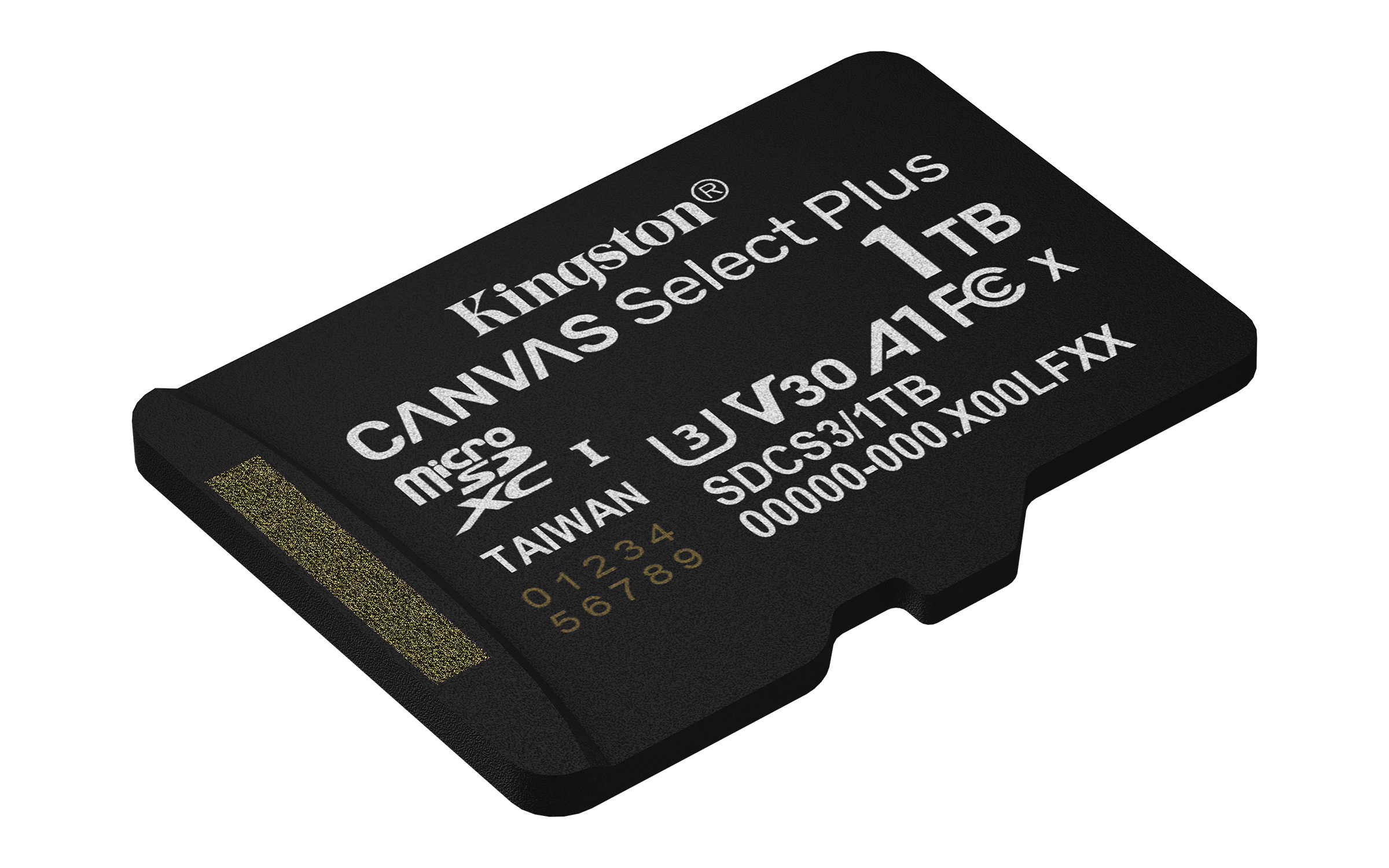 SD MicroSD Card 1TB Kingston SDXC Canvas+ Gen3 m.Adapter retail