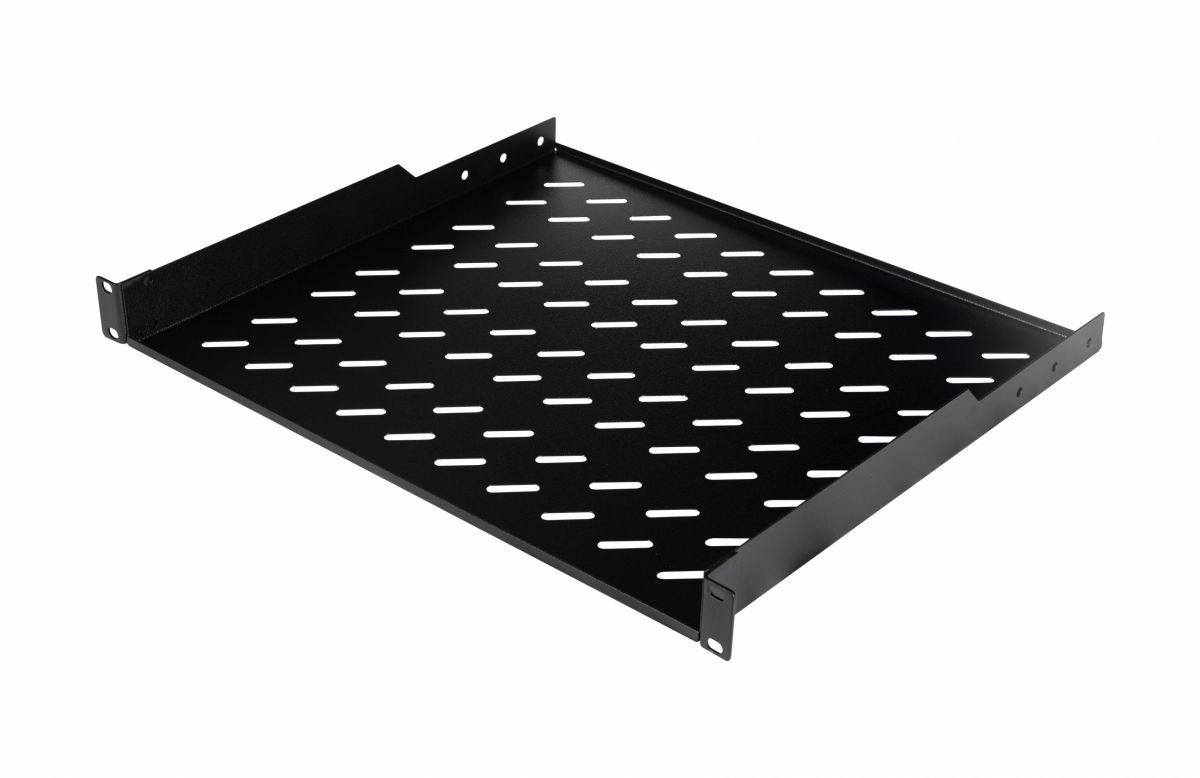 Equip 19" Fachboden fest für Serverschränke 40cm 1U schwarz Equip 19" Fachboden fest für Serverschränke 40cm 1U schwarz