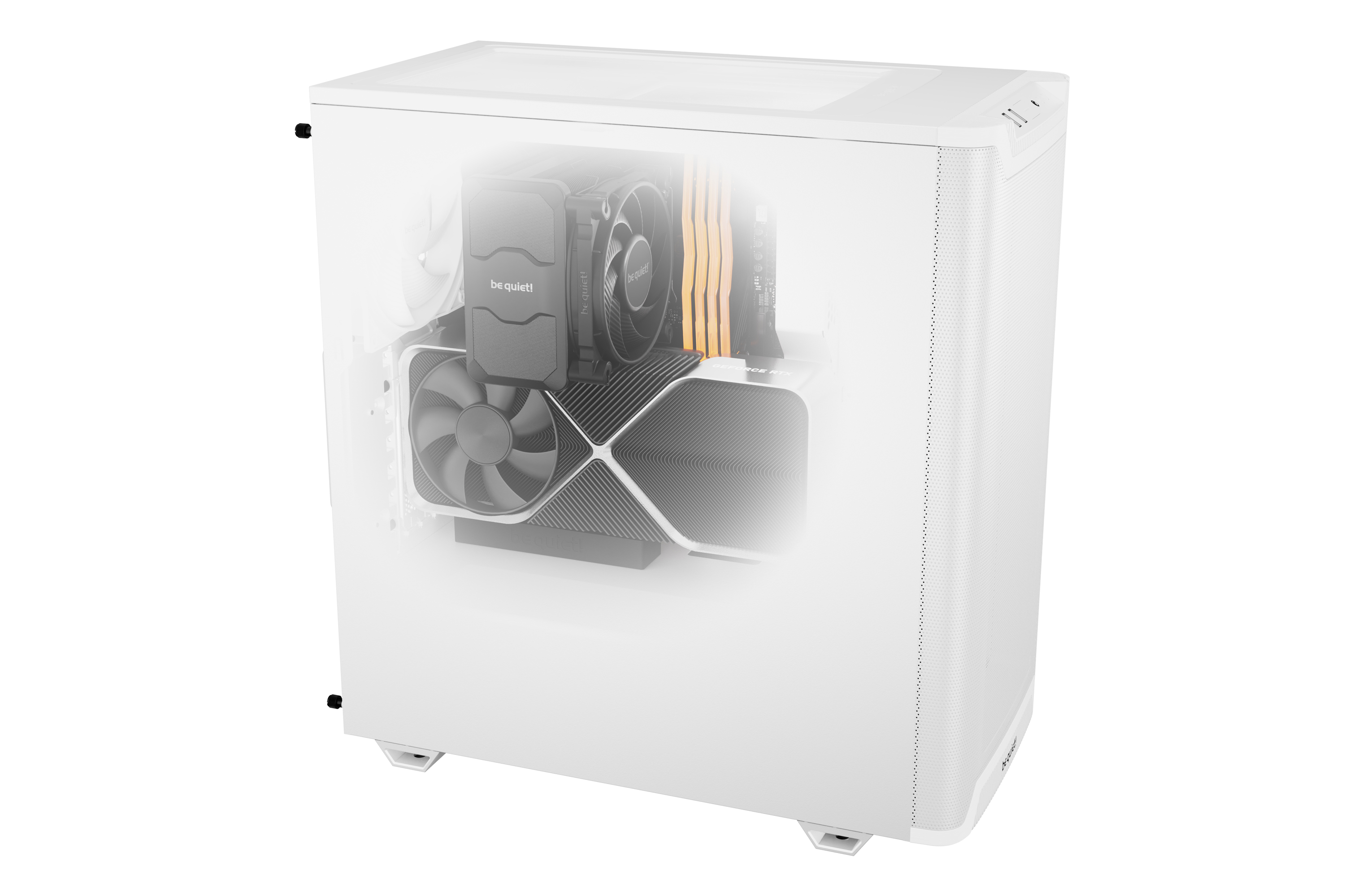 be quiet! Geh Pure Base 501 Airflow White