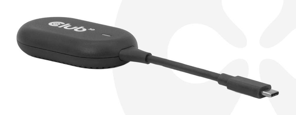 Club3D Wireless USB-C > HDMI Streaming Kit Full-HD 25m Club3D Wireless USB-C > HDMI Streaming Kit Full-HD 25m