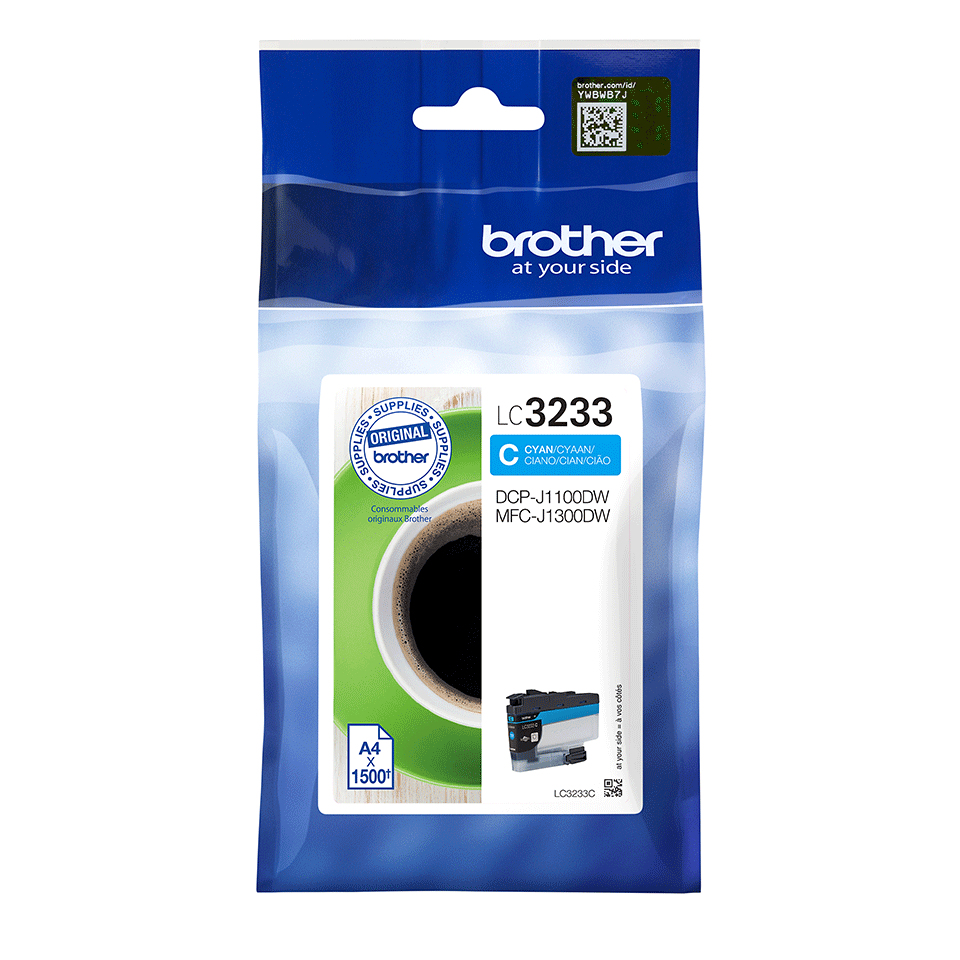 Patrone Brother LC-3233C MFCJ1300DW/&shy;DCPJ1100DW