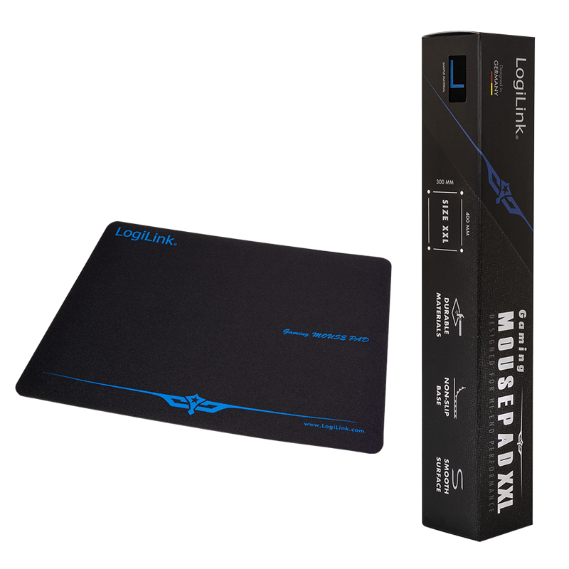 Logilink Mauspad XXL Gaming/Grafikdesign 300x400mm Maus-Pads