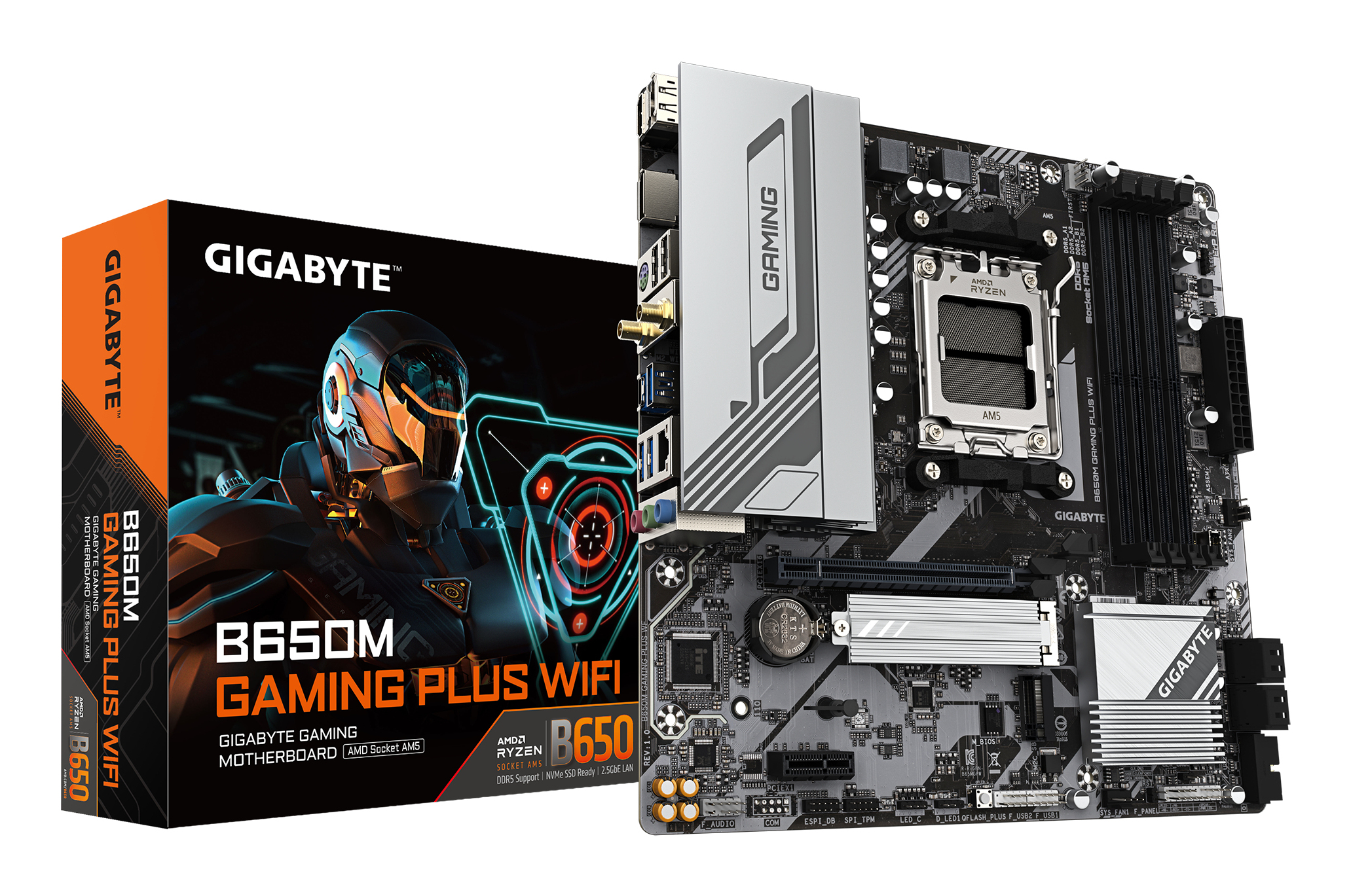 Gigabyte B650M Gaming Plus WF (B650,AM5,mATX,DDR5) Gigabyte B650M Gaming Plus WF (B650,AM5,mATX,DDR5)