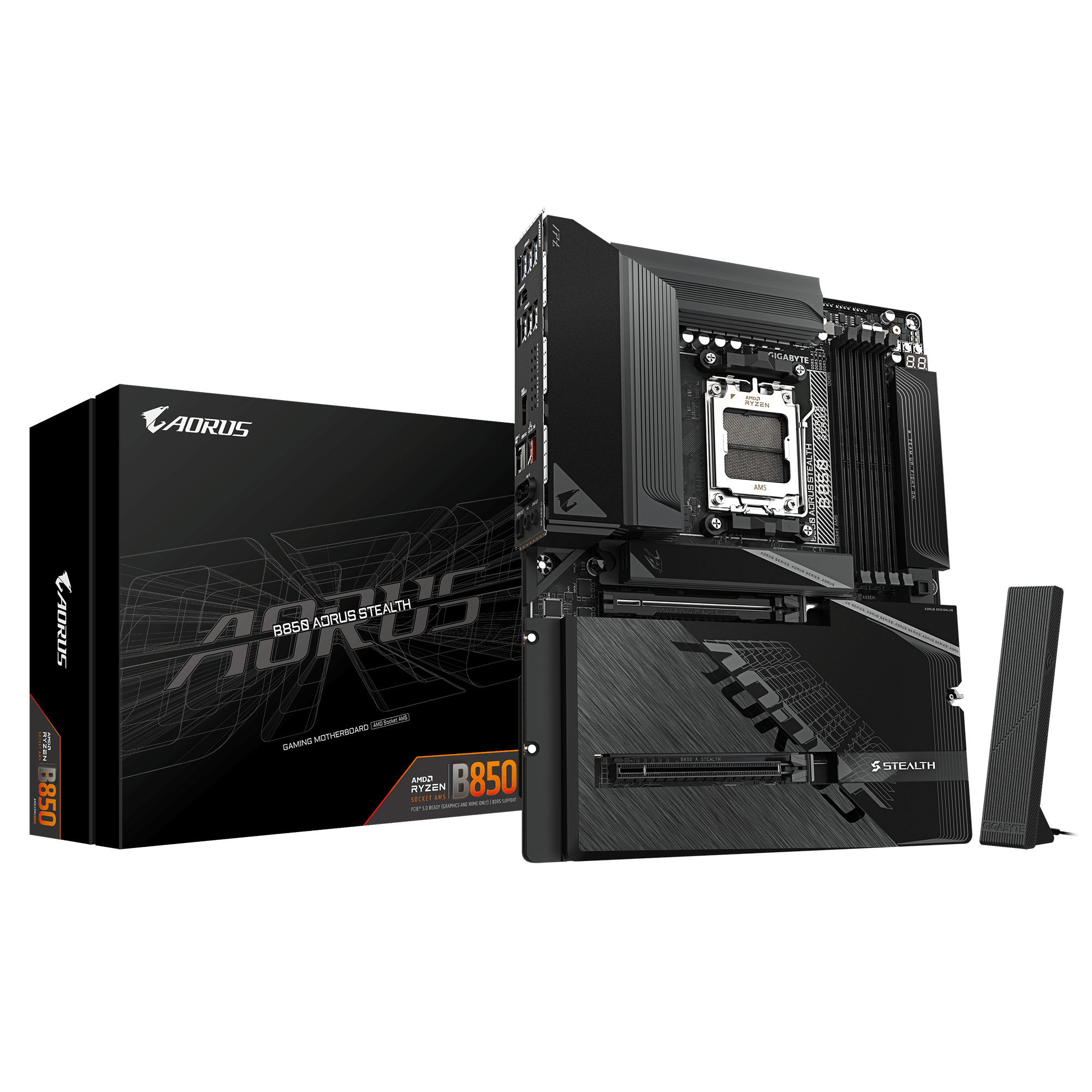 Gigabyte B850 AORUS STEALTH (B850,AM5,ATX,DDR5)