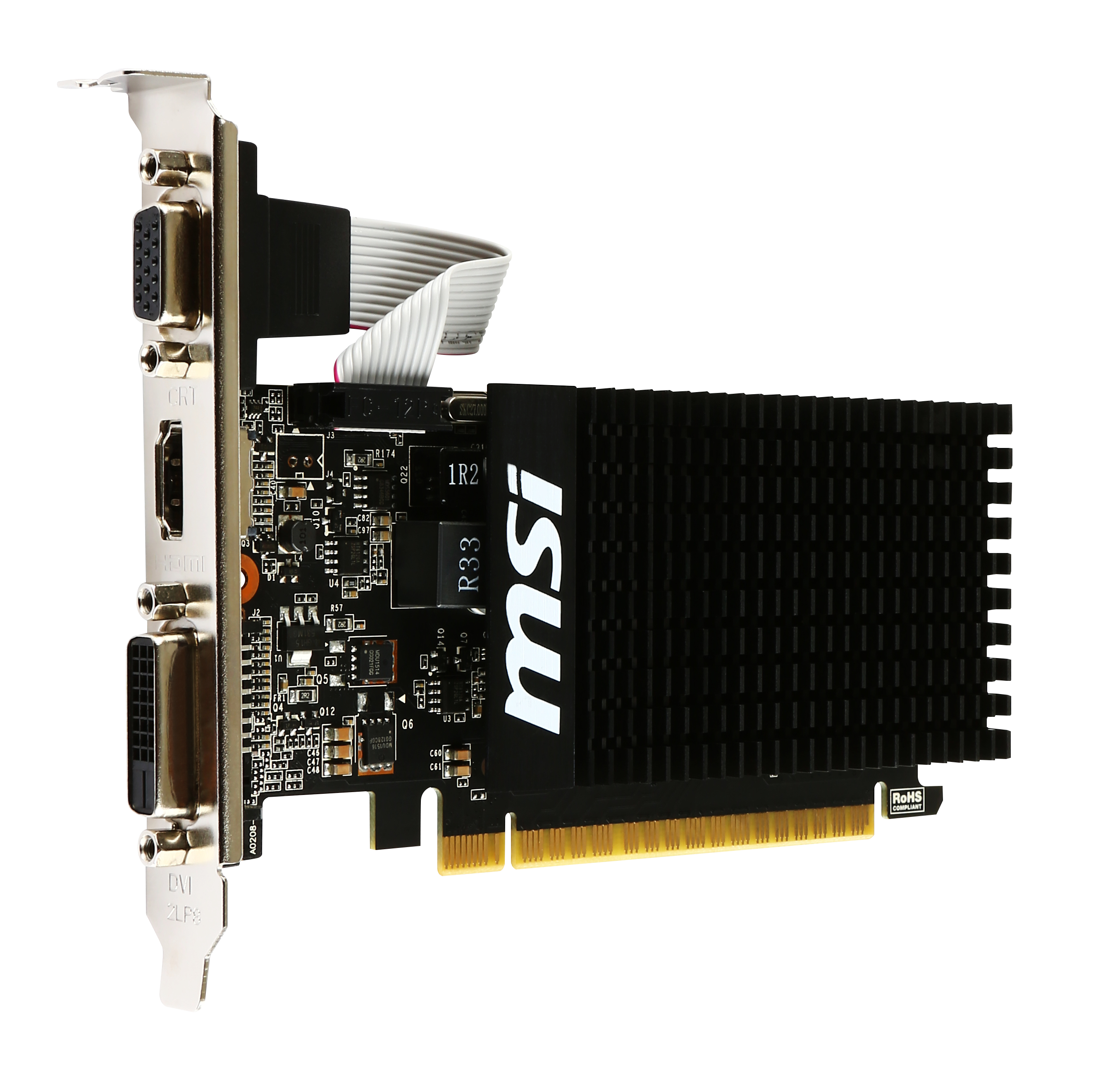 MSI GT710-2GD3H/&shy;LP             2GB GDDR3 HDMI VGA DVI passiv
