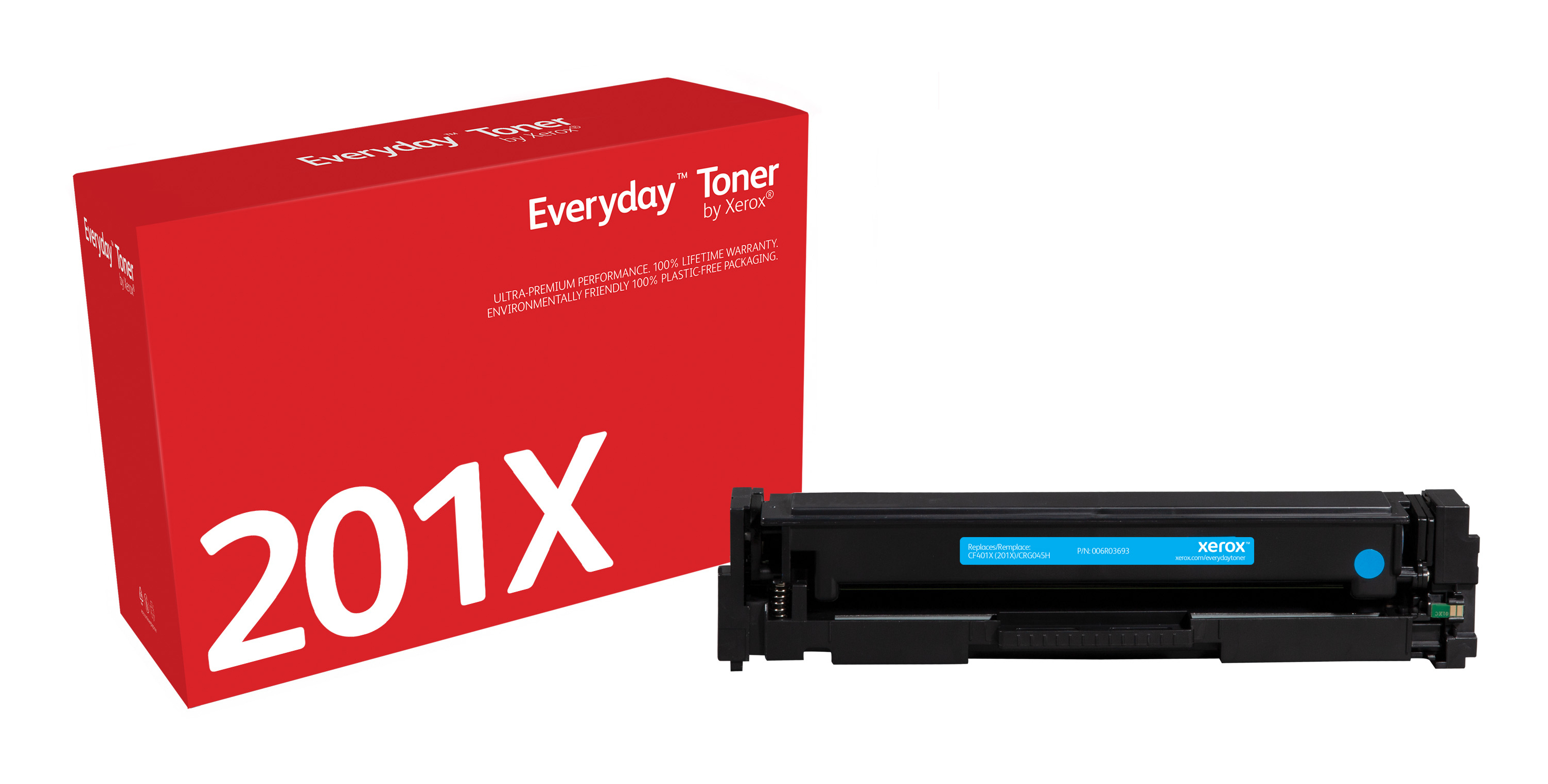 Xerox Toner Everyday HP 201X (CF401X) Cyan
