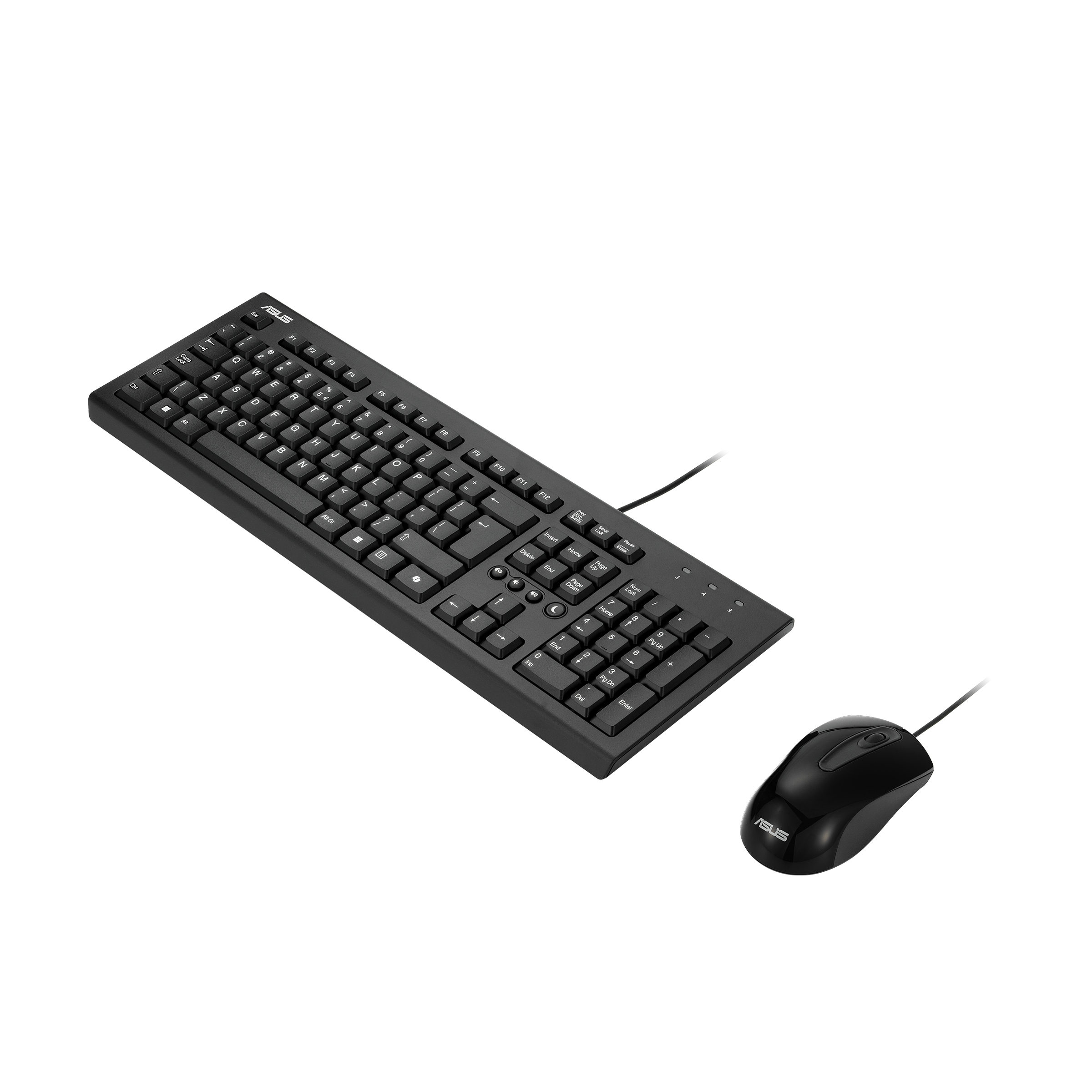 ASUS U2000 Tastatur-Maus-Set wireless schwarz ASUS U2000 Tastatur-Maus-Set wireless schwarz