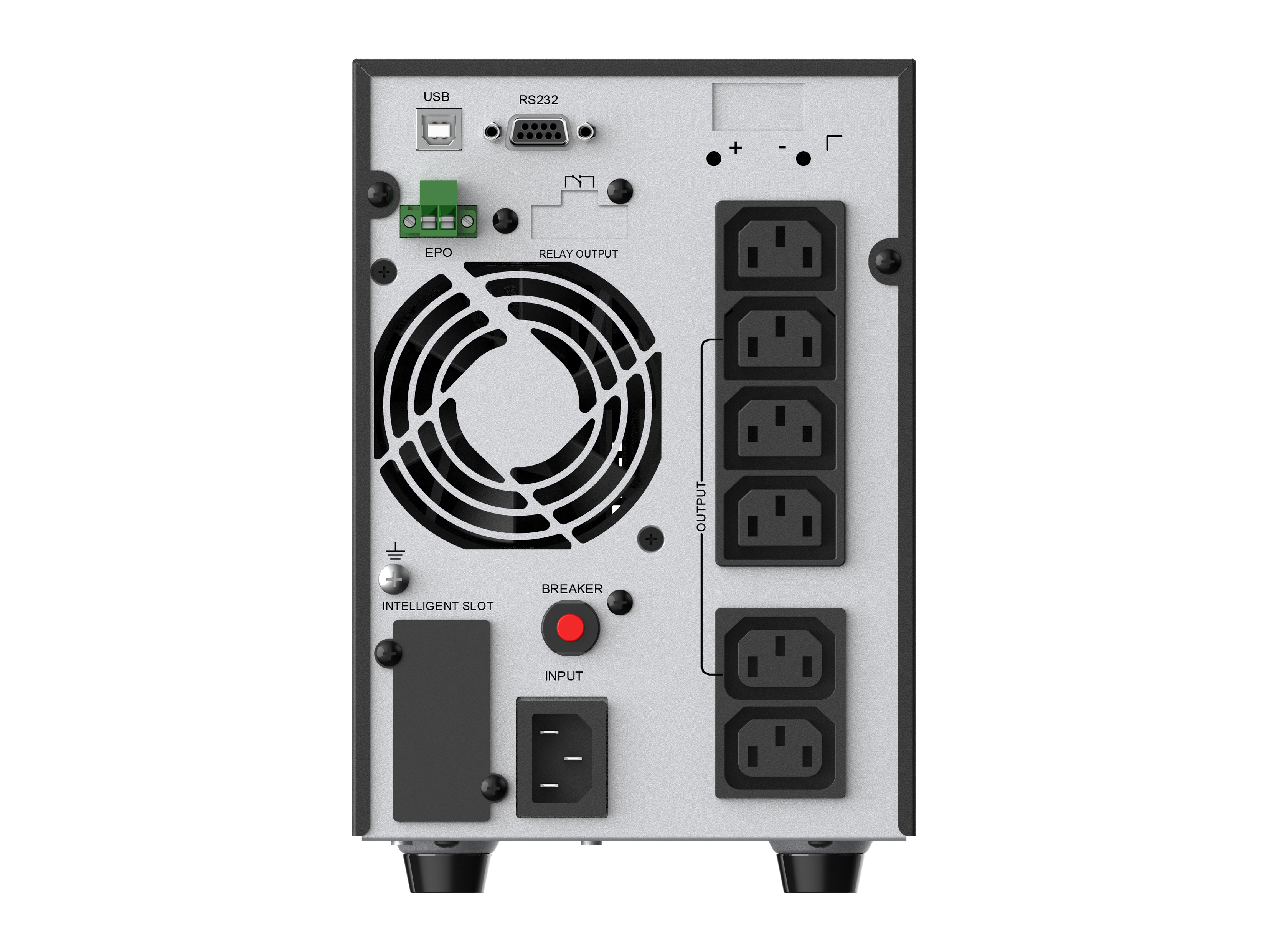 Conceptronic ZEUS52E2K 2000VA 1800W Online Tower USV, IEC