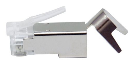 Equip Stecker Cat8.1 geschirmt RJ45 50Stk silber