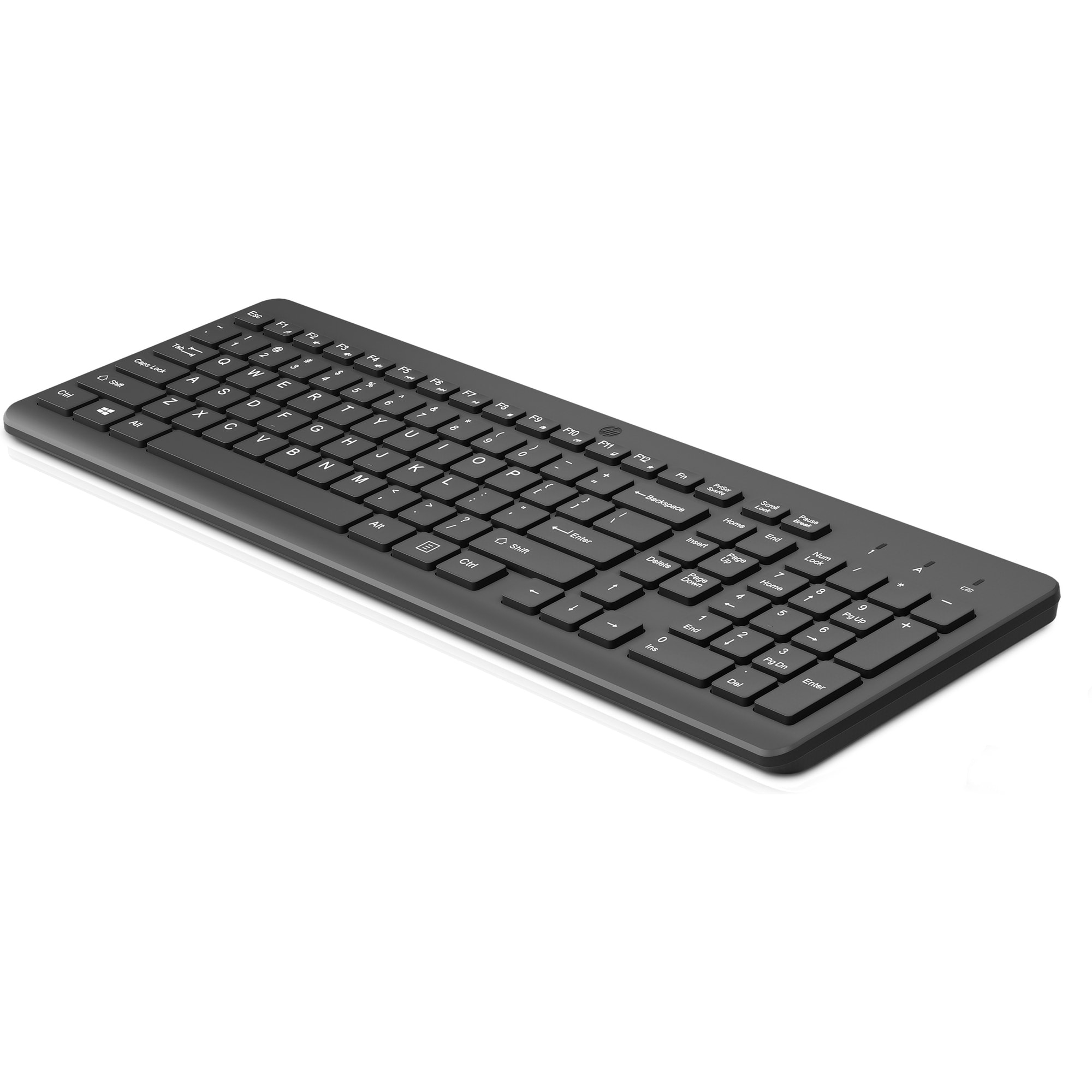 HP 225 Wireless Tastatur Schwarz Layout Deutsch