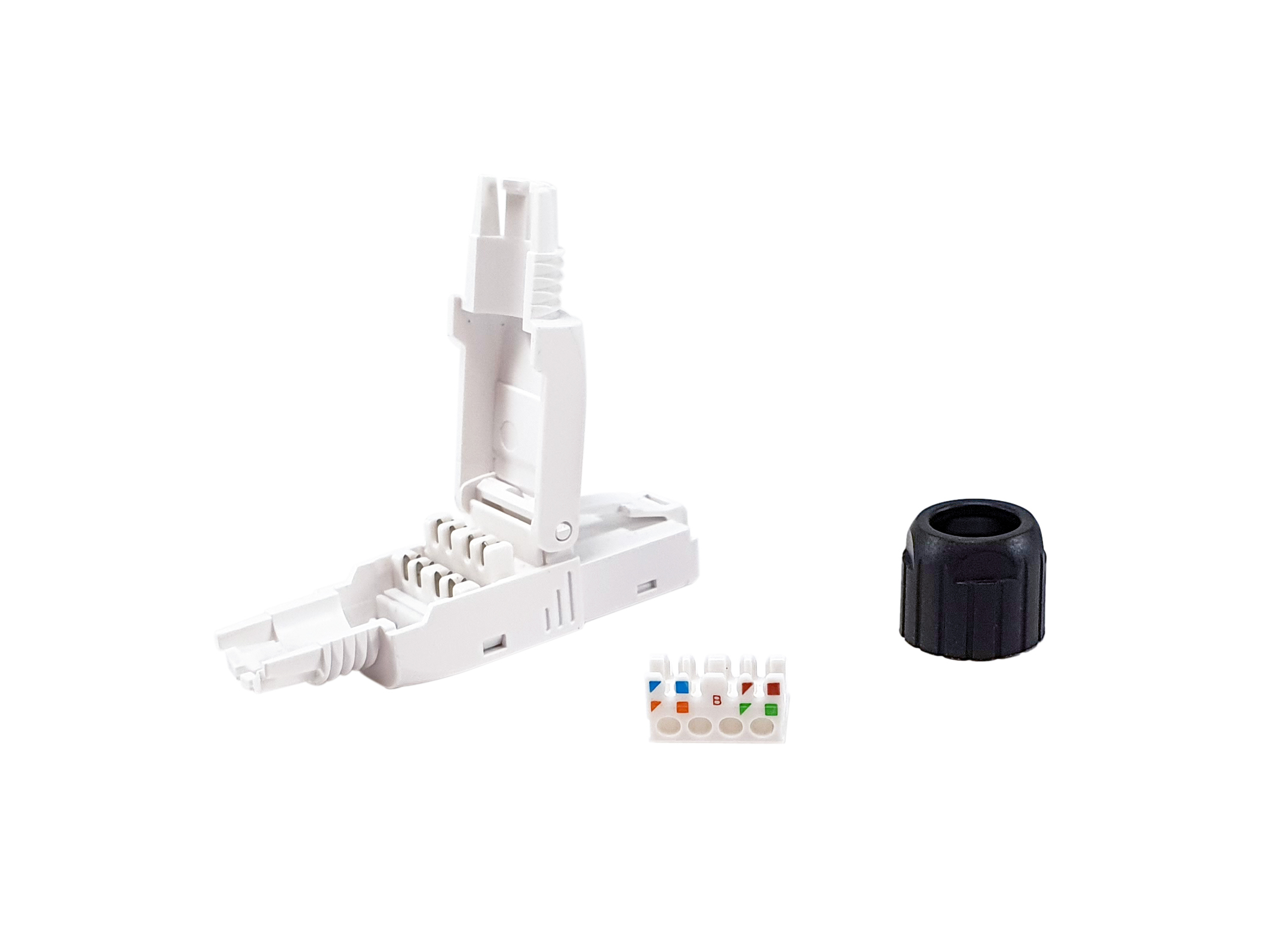 Equip Cat.6 Tool-free RJ45 Stecker, 5 Stück/Set