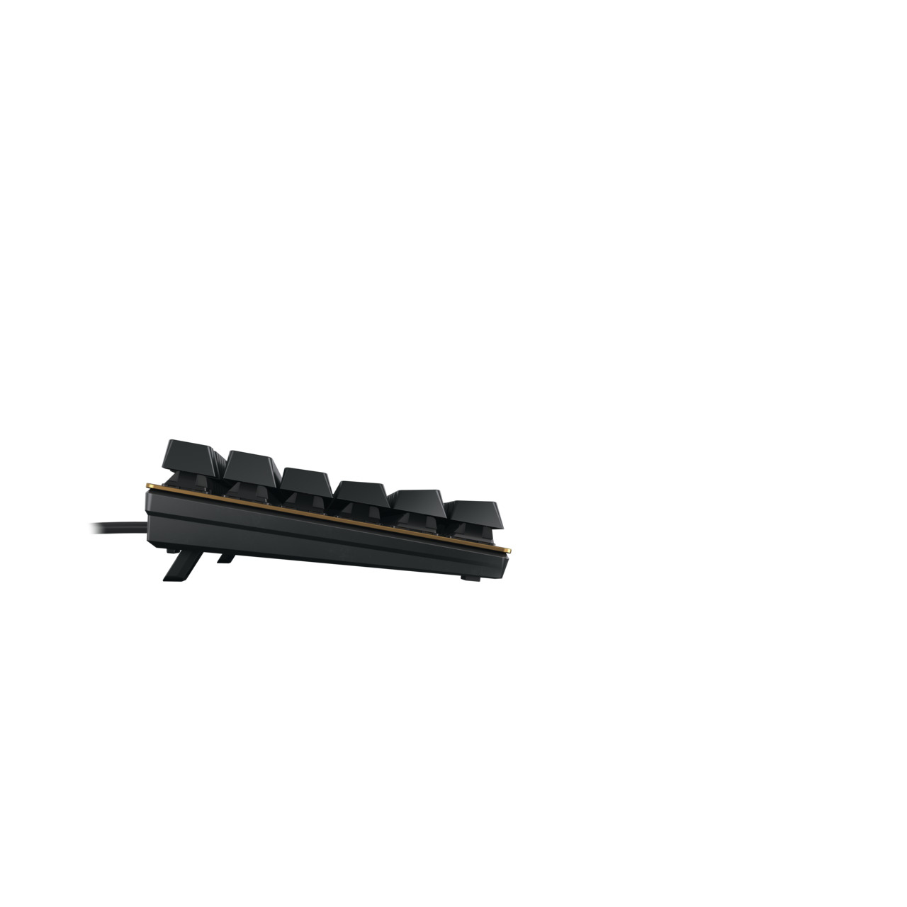 CHERRY KC200MX Tastatur Wired DE 1.60m MX braun sw/br