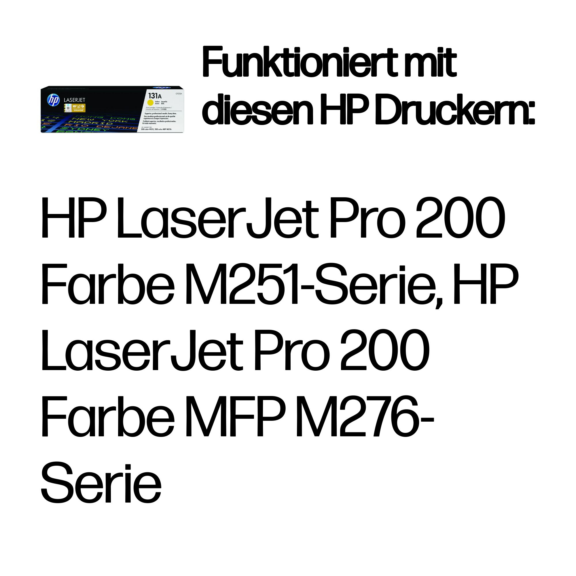HP 131A Gelb Original LaserJet Tonerkartusche