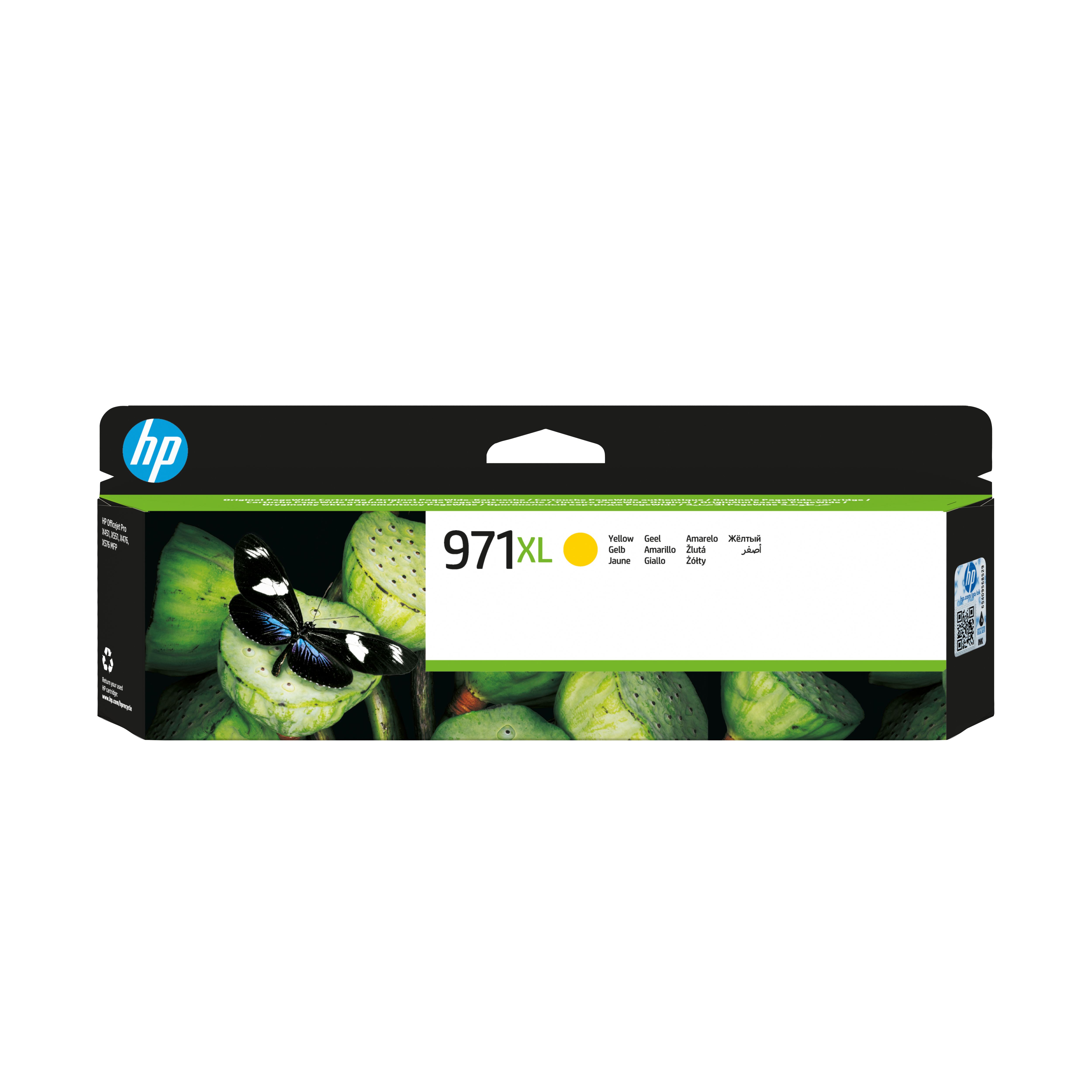 HP 971XL    Gelb                Tintenpatrone