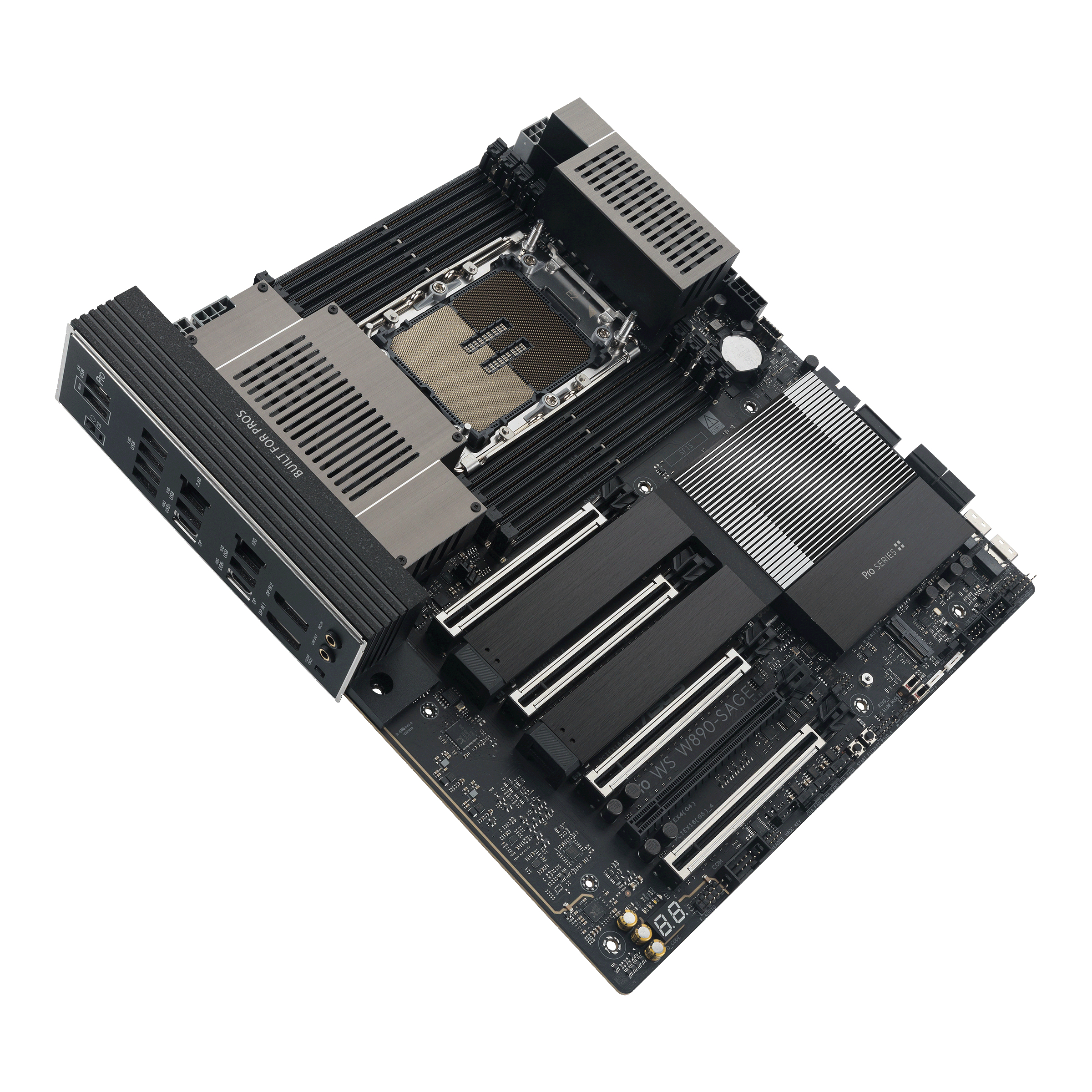 ASUS PRO WS W890E-SAGE (INTEL,4710,DDR5,EBB) Mainboards INTEL