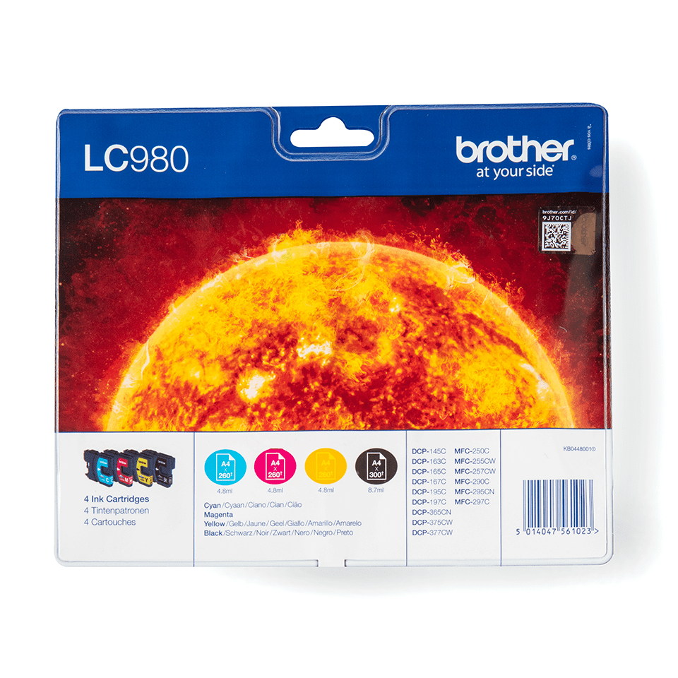Patrone Brother LC-980VALBP Multipack