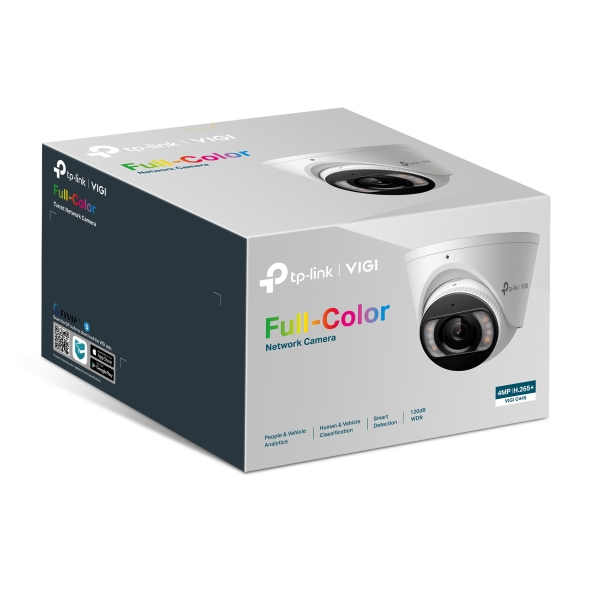 TP-Link Omada IPCam VIGI C445(2.8mm) 4MP Full-Color Turret Webcams