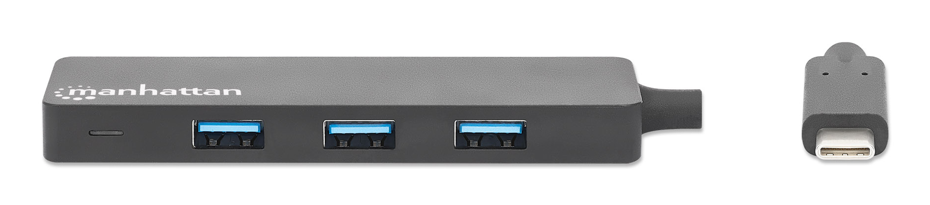 MANHATTAN 4-Port USB 3.2 Gen 1 Hub C-Stecker auf 4x A-Buchse