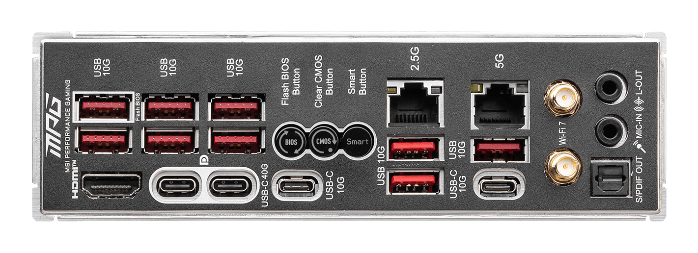 MSI MPG X870E Carbon WiFi (X870E,AM5,ATX,DDR5)