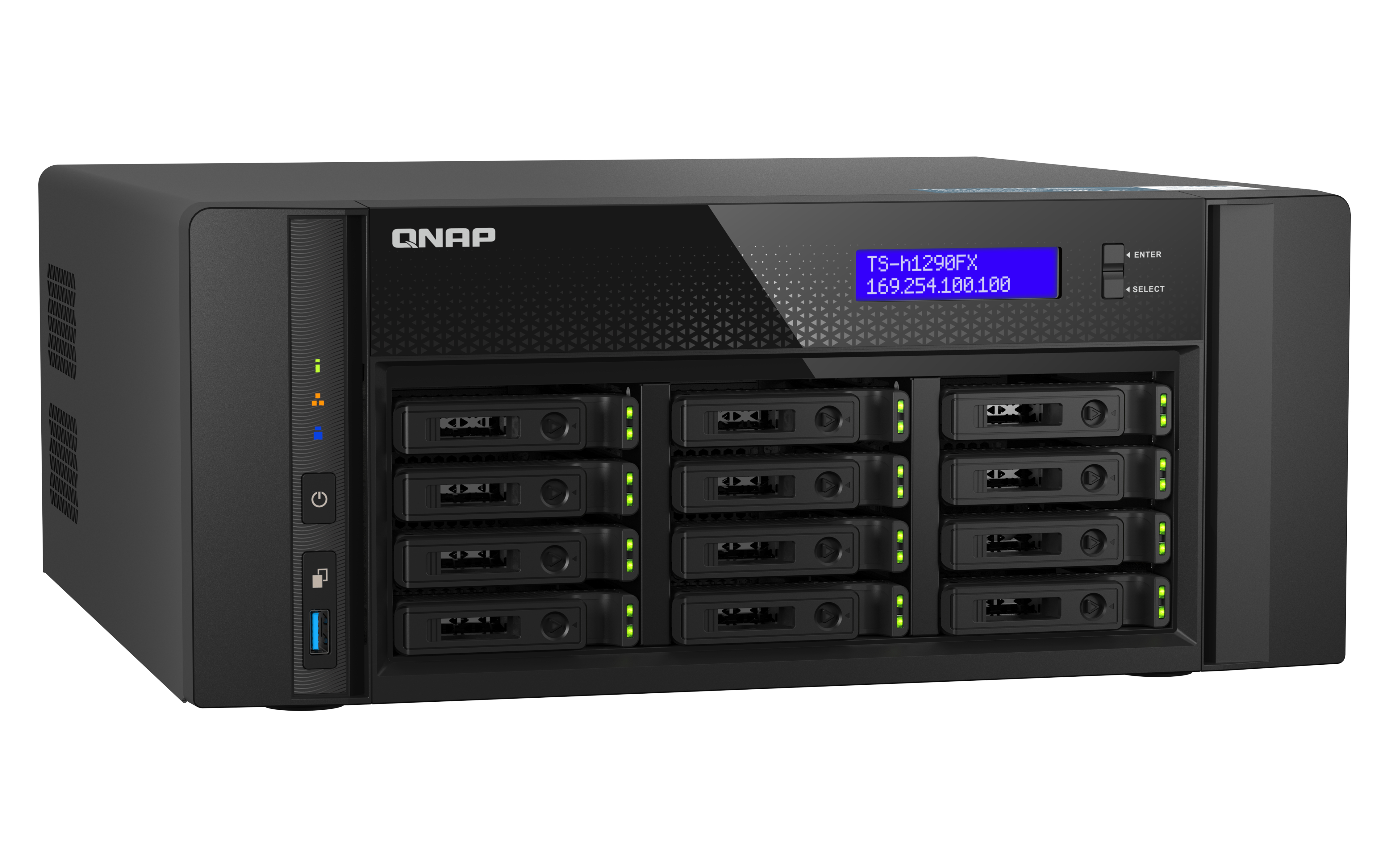 QNAP NAS TS-h1290FX-7302P-128G