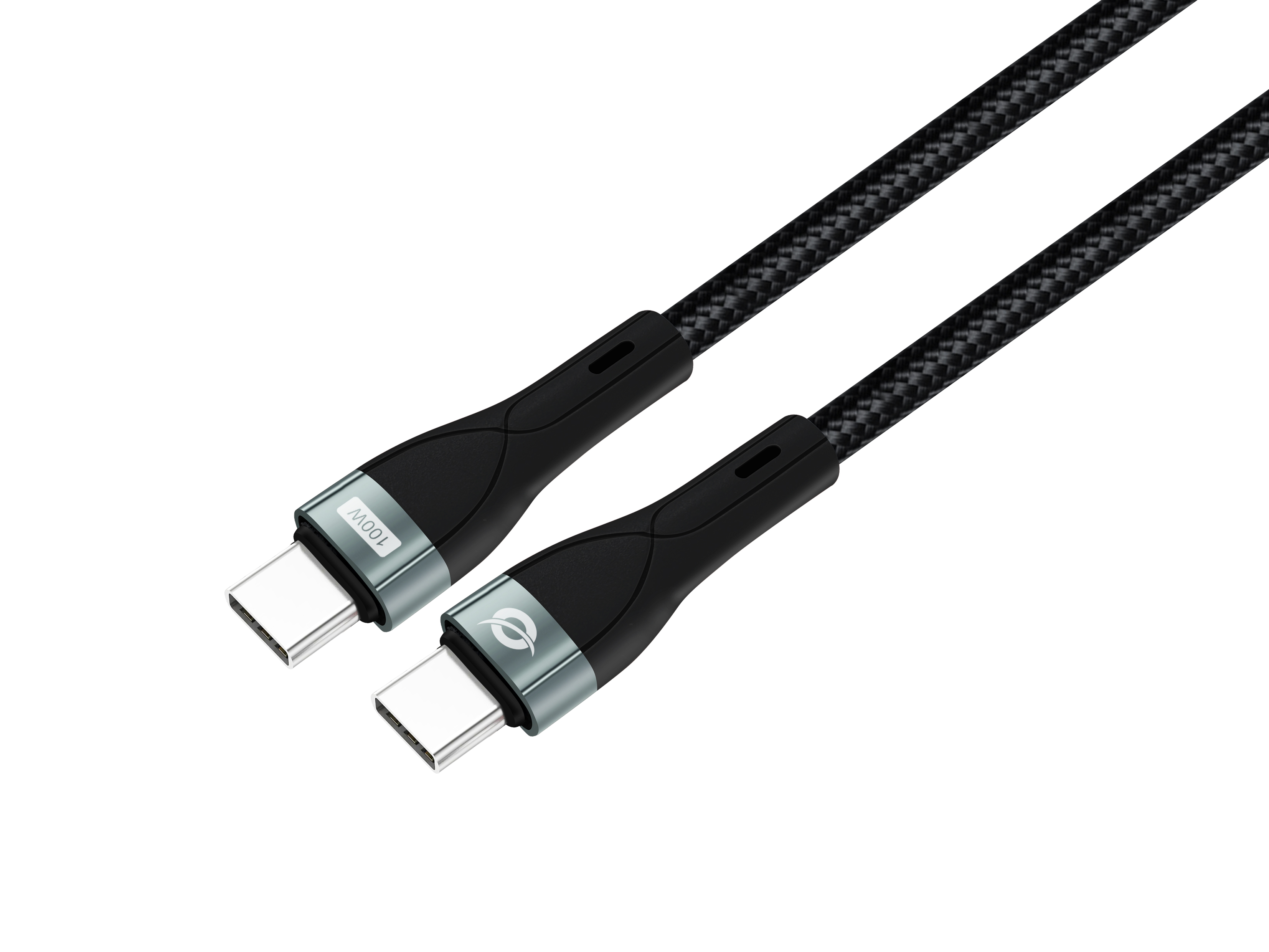 CONCEPTRONIC Kabel USB-C2.0->C 100W/QC 480Mbs 1.20m sw