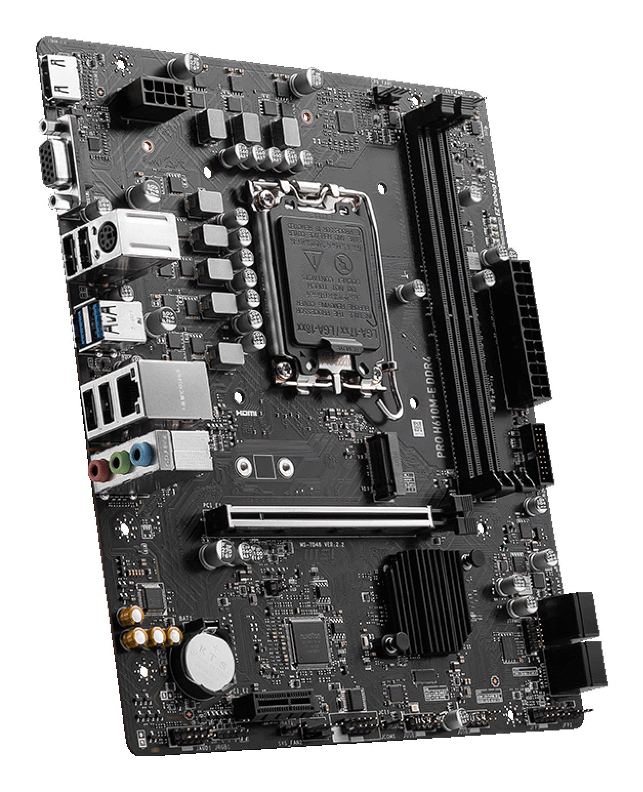 MSI PRO H610M-E DDR4 (H610,S1700,mATX,DDR4