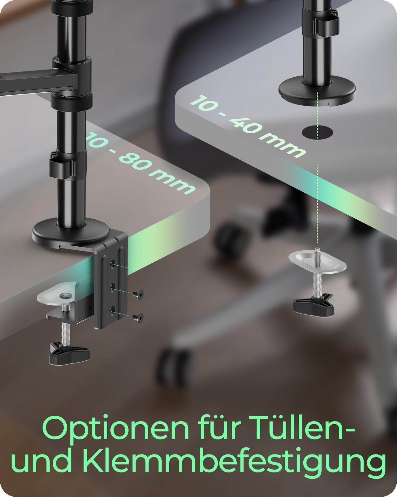 Monitorständer IcyBox 1 Monitor bis zu 32