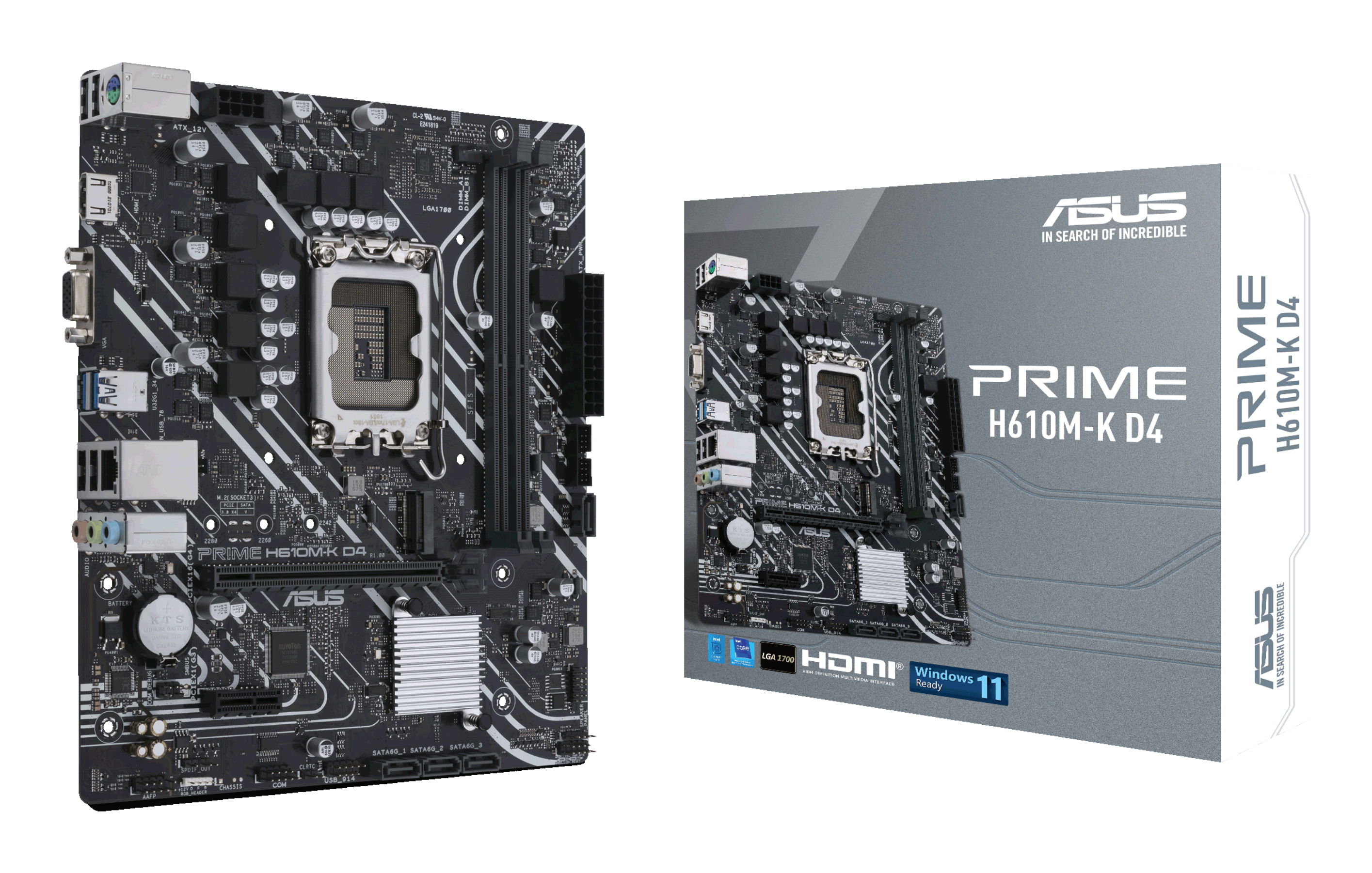 ASUS PRIME H610M-K D4                 (INTEL,1700,DDR4,mATX)