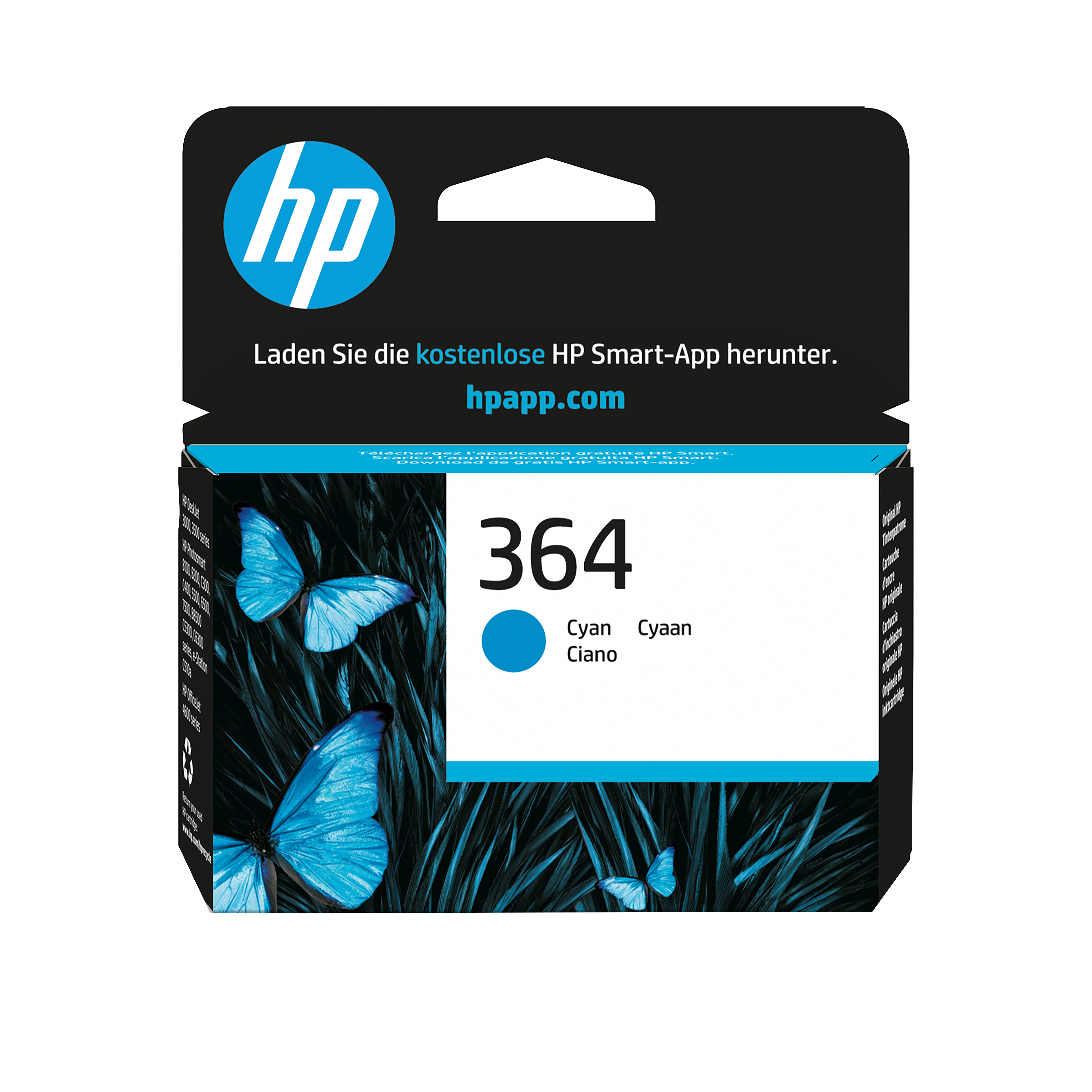 HP 364      Cyan                Tintenpatrone Patronen HP