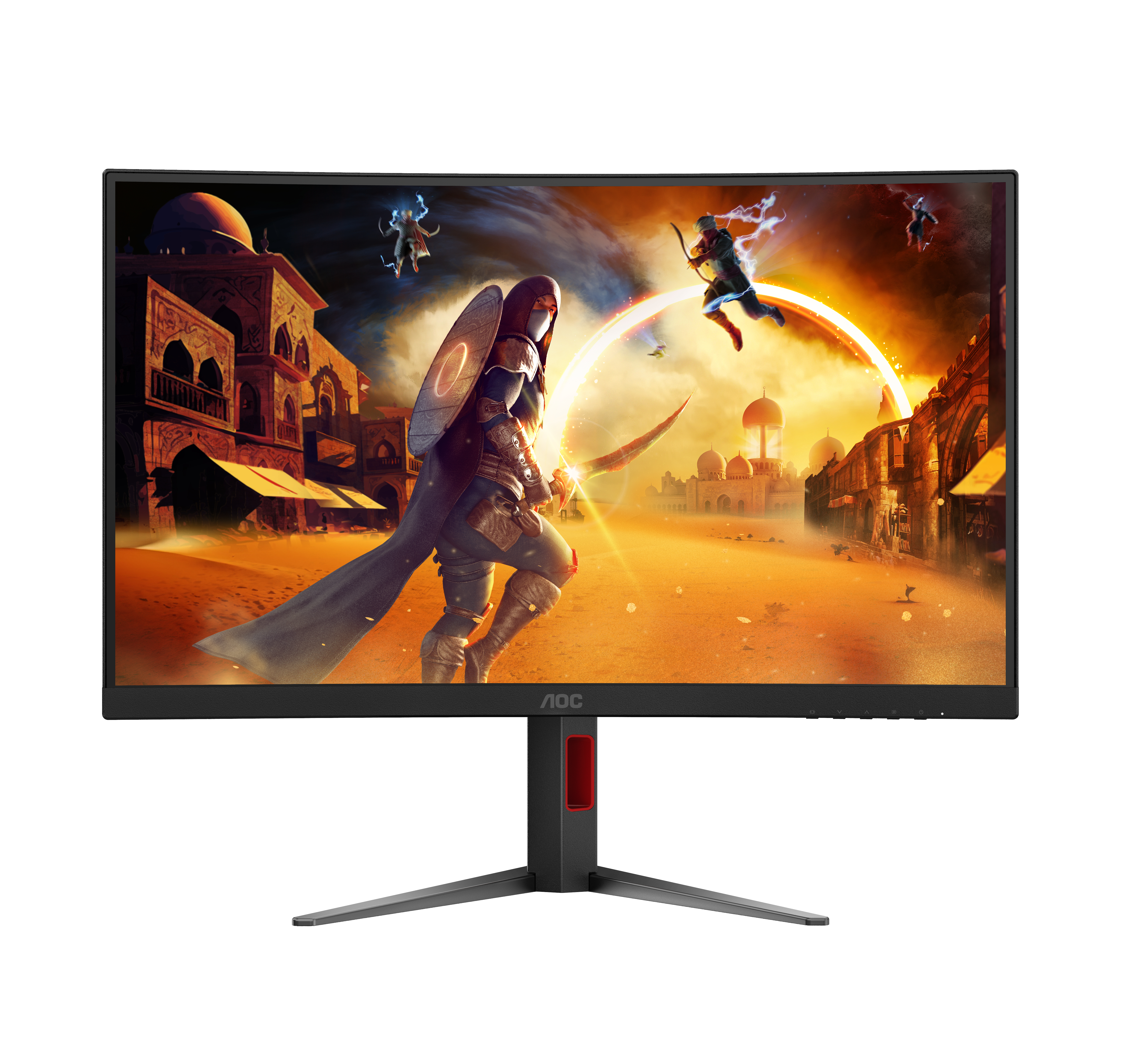AOC 68,6cm (27") C27G4Z2 16:09 2xHDMI+DP Curved black/red