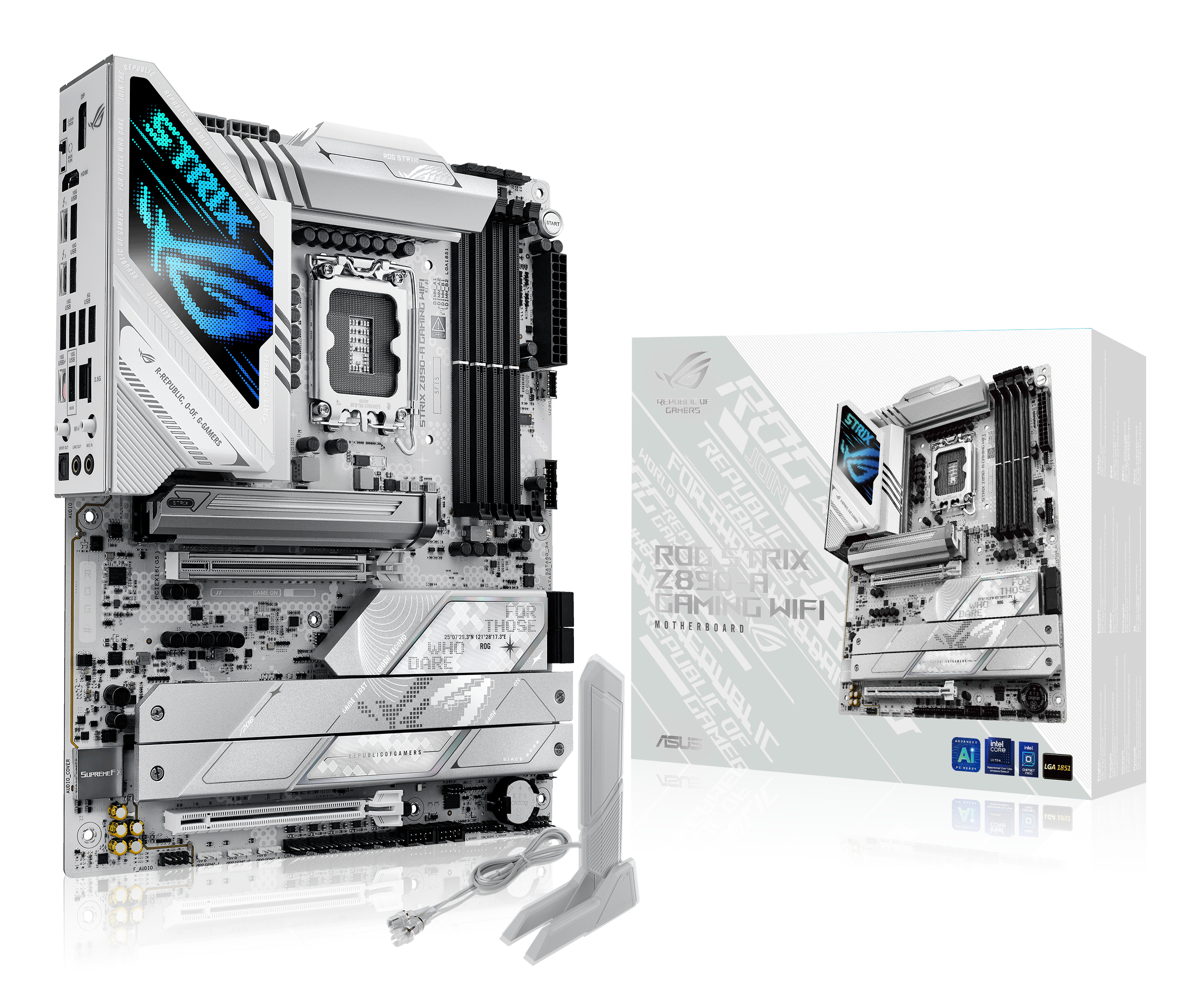 ASUS ROG STRIX Z890-A GAMING WIFI (INTEL,1851,DDR5,ATX) Mainboards INTEL