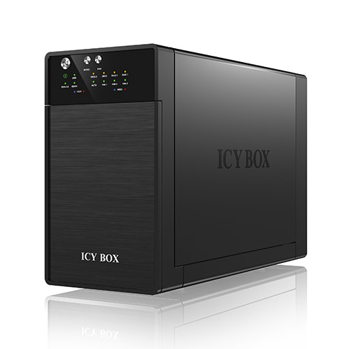 Geh. IcyBox USB 3.0/&shy;eSata 2x3,5" SATAI-III RAID