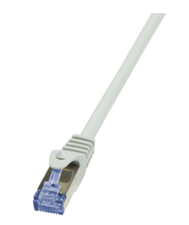 Logilink Patchkabel CAT6A S/&shy;FTP AWG26 PIMF 50,00m grau