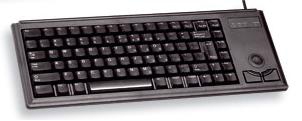 CHERRY TAS G84-4420 Corded EU-Layout schwarz TRACKBALL USB