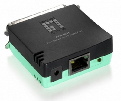 LevelOne Printserver       1xParallel/&shy;1xFE RJ45