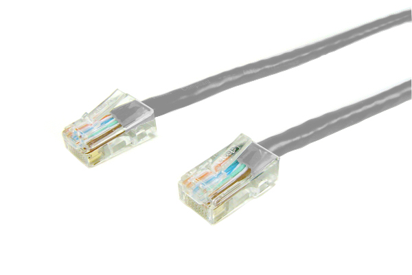APC CATEGORY 5 UTP 568B PATCH CABLE, GREY, RJ45M/&shy;RJ45M