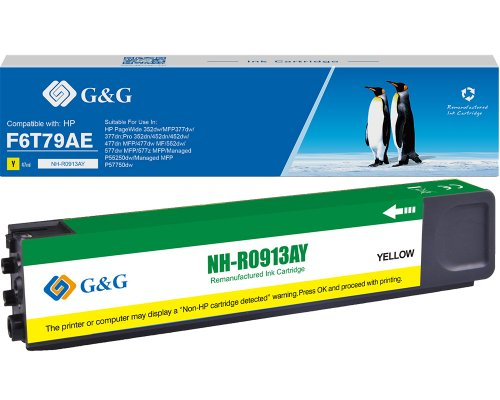 G&G Tintenpatrone kompatibel mit HP 913A /­ F6T79AE Gelb G&G Tintenpatrone kompatibel mit HP 913A /­ F6T79AE Gelb