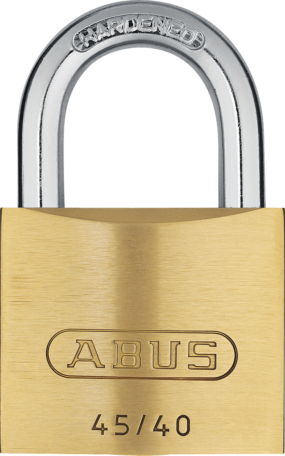 ABUS 45/­40 Triples Messing-Vorhangschloss ABUS 45/­40 Triples Messing-Vorhangschloss