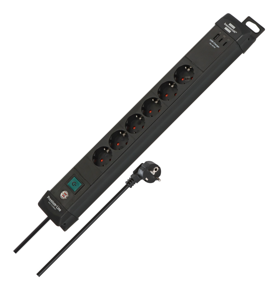Brennenstuhl Premium-Line 6fach schwarz *DE*