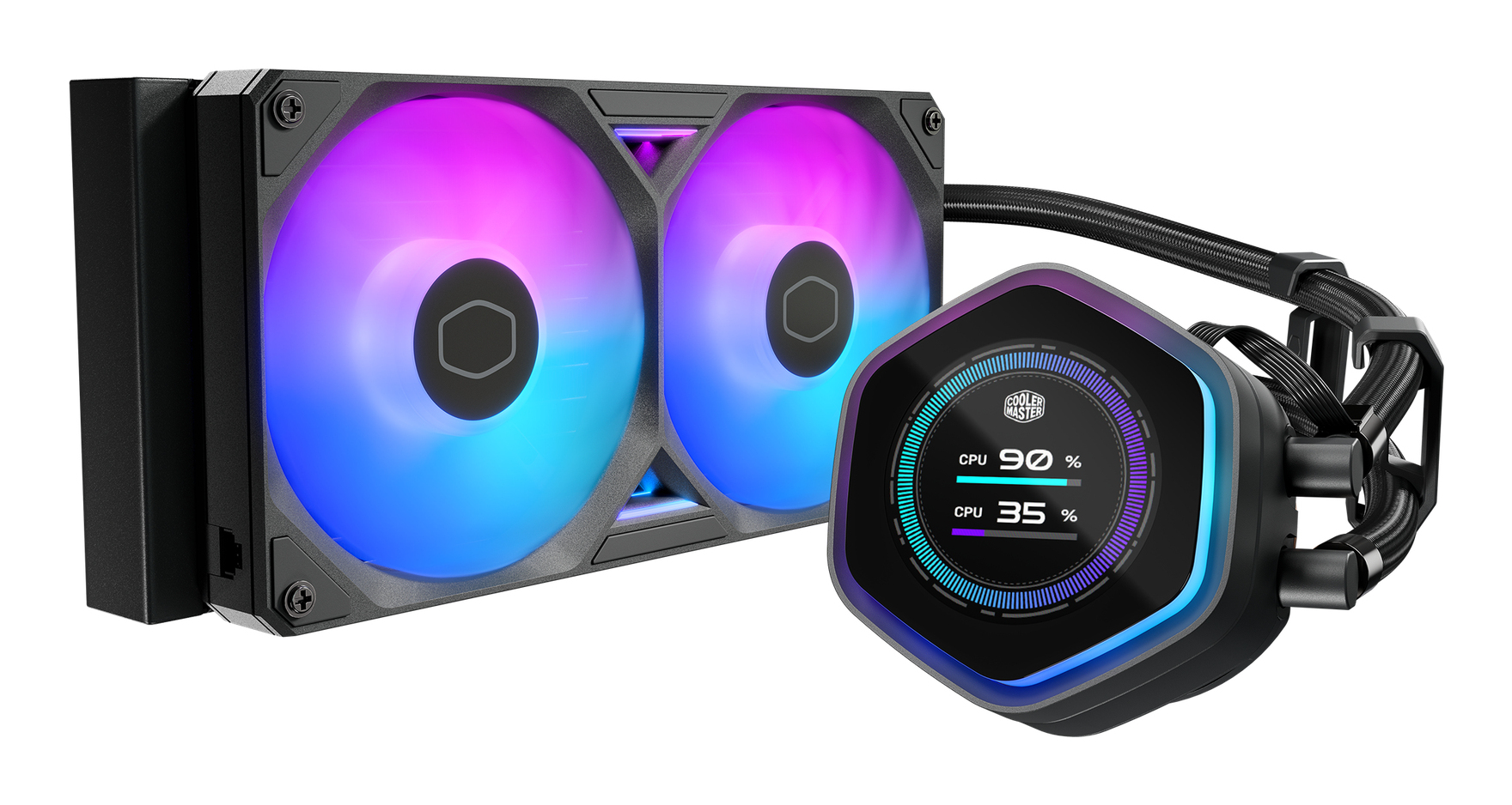 CoolerMaster WAK ML 240 Atmos II LCD ARGB