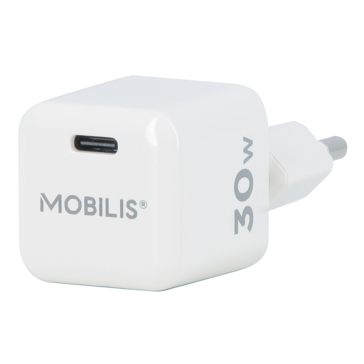 Mobilis Nano Wall Charger 30W USB C GaN Mobilis Nano Wall Charger 30W USB C GaN