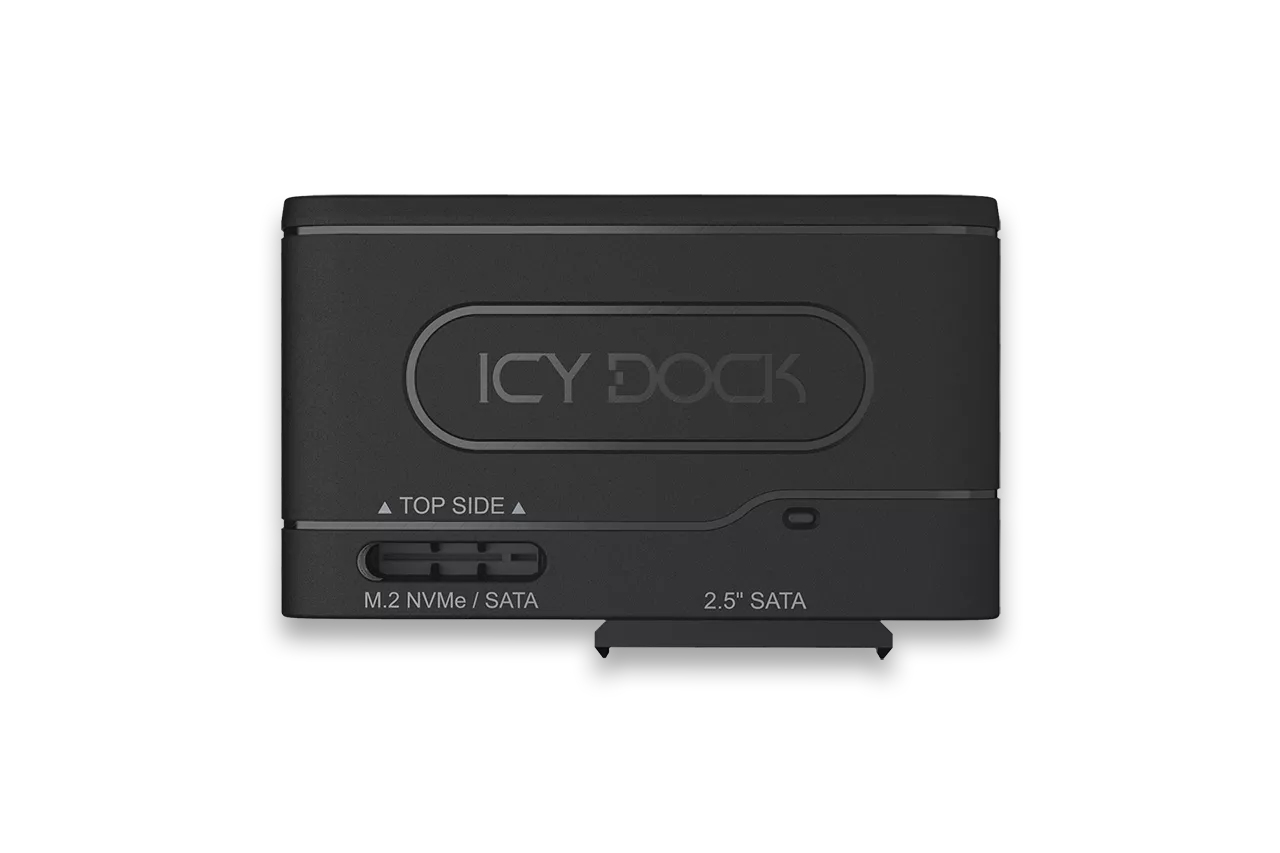 Adapter IcyDock USB 3.2 Gen 2 (Type-C) to 2.5" SATA SSD/­HDD Adapter IcyDock USB 3.2 Gen 2 (Type-C) to 2.5" SATA SSD/­HDD